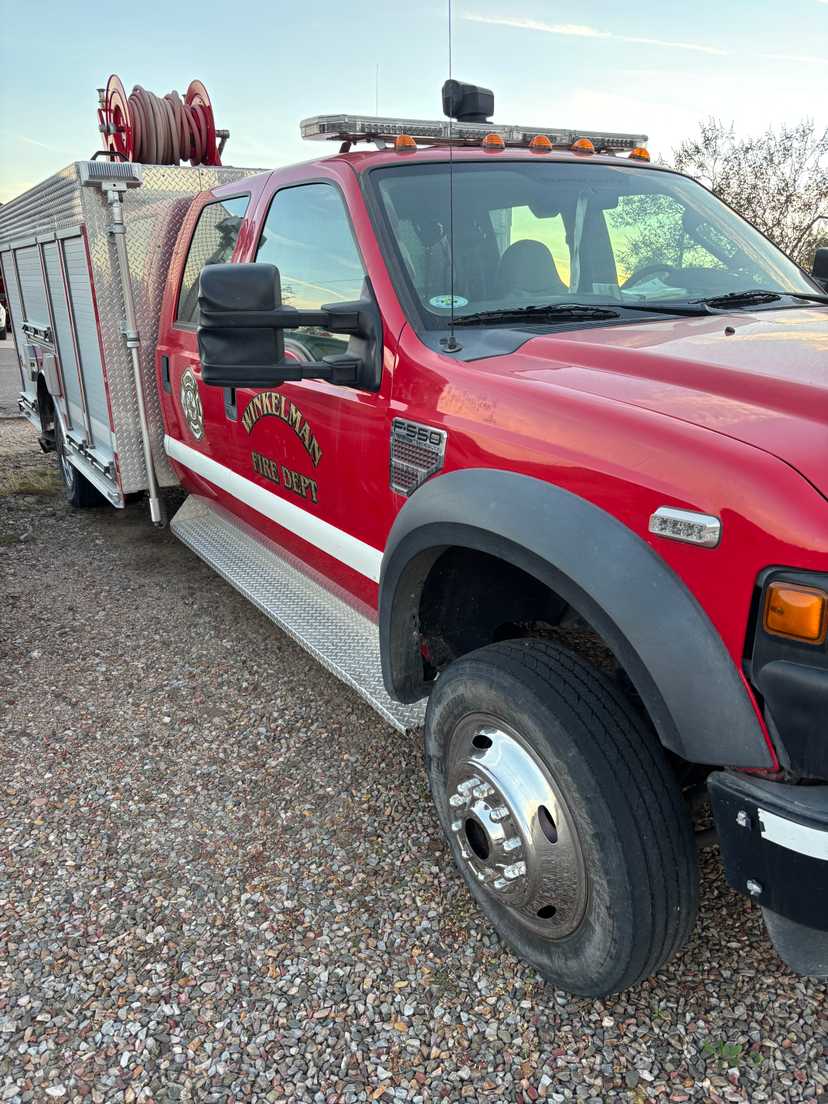 2008 Ford f550 Pumper