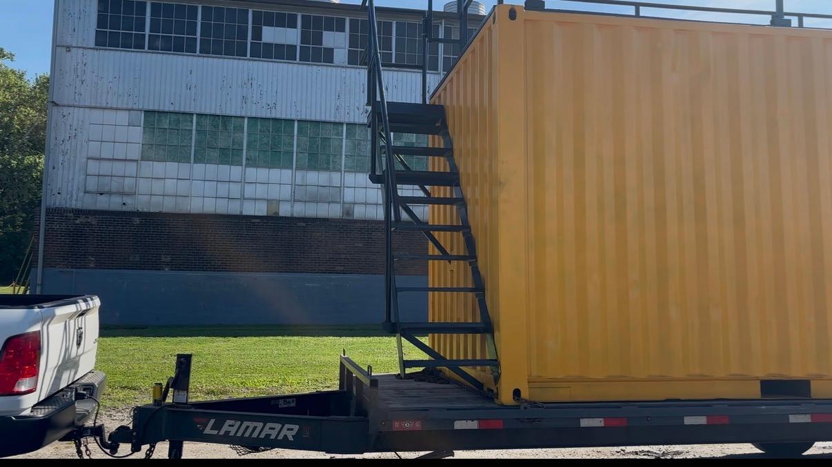 20' Confined Space Rescue Training Simulator (Converted Conex) - image 2