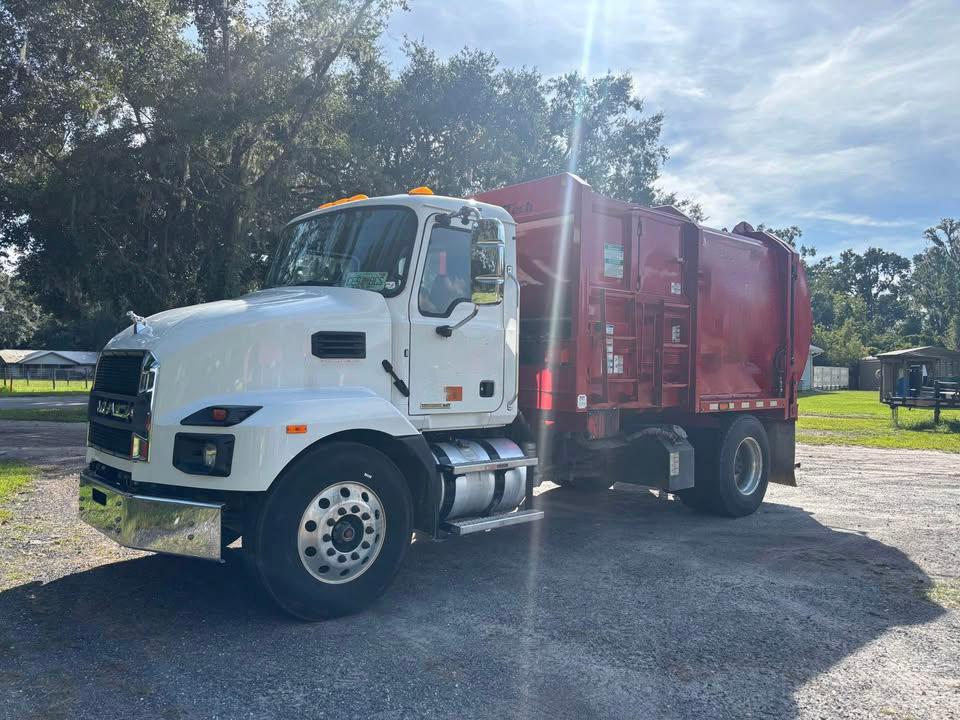 2023 Mack Pac-Tech Automated Side Loader - image 1