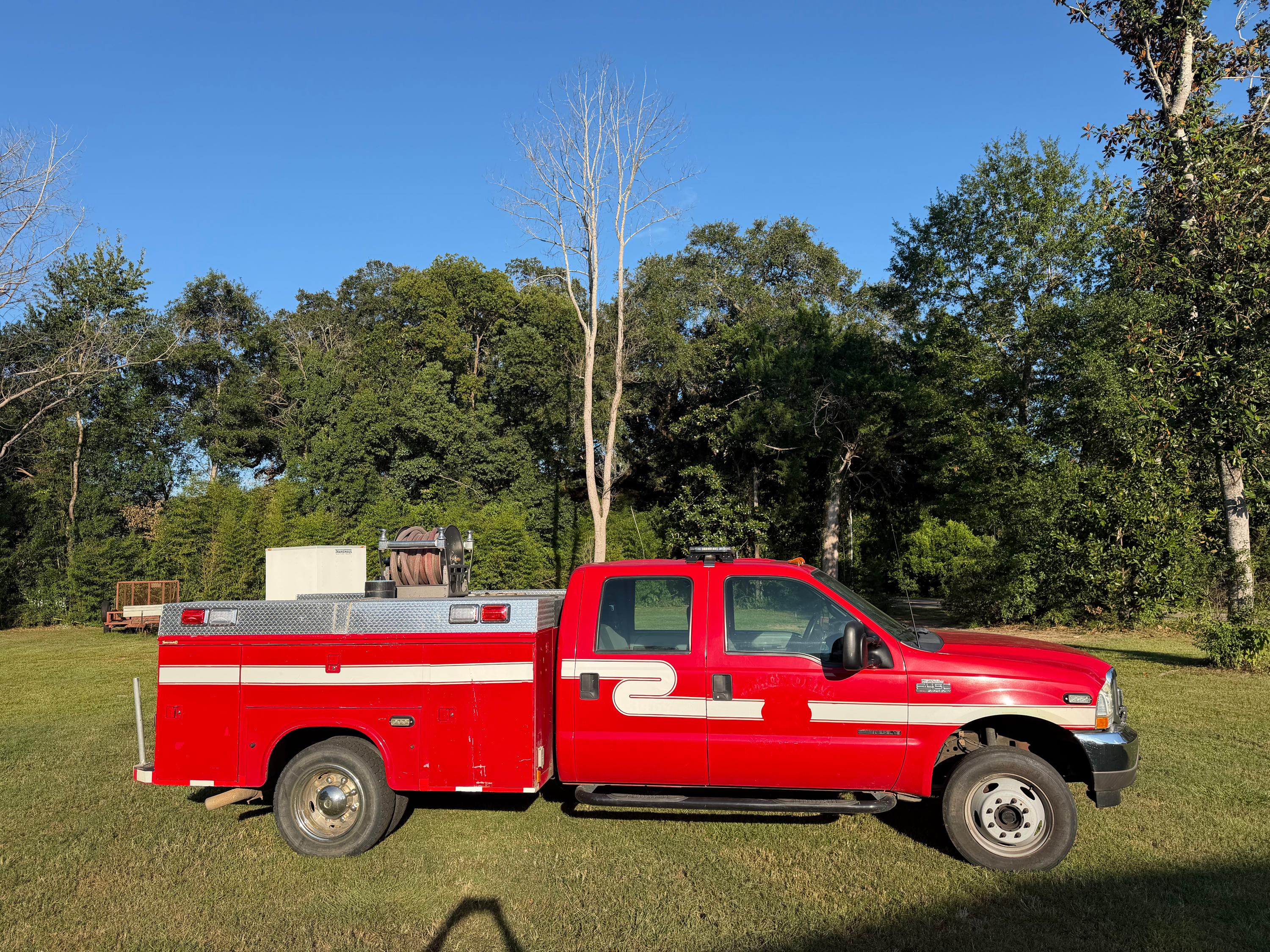 2002 Ford F450 4x4 Brush Truck - image 1