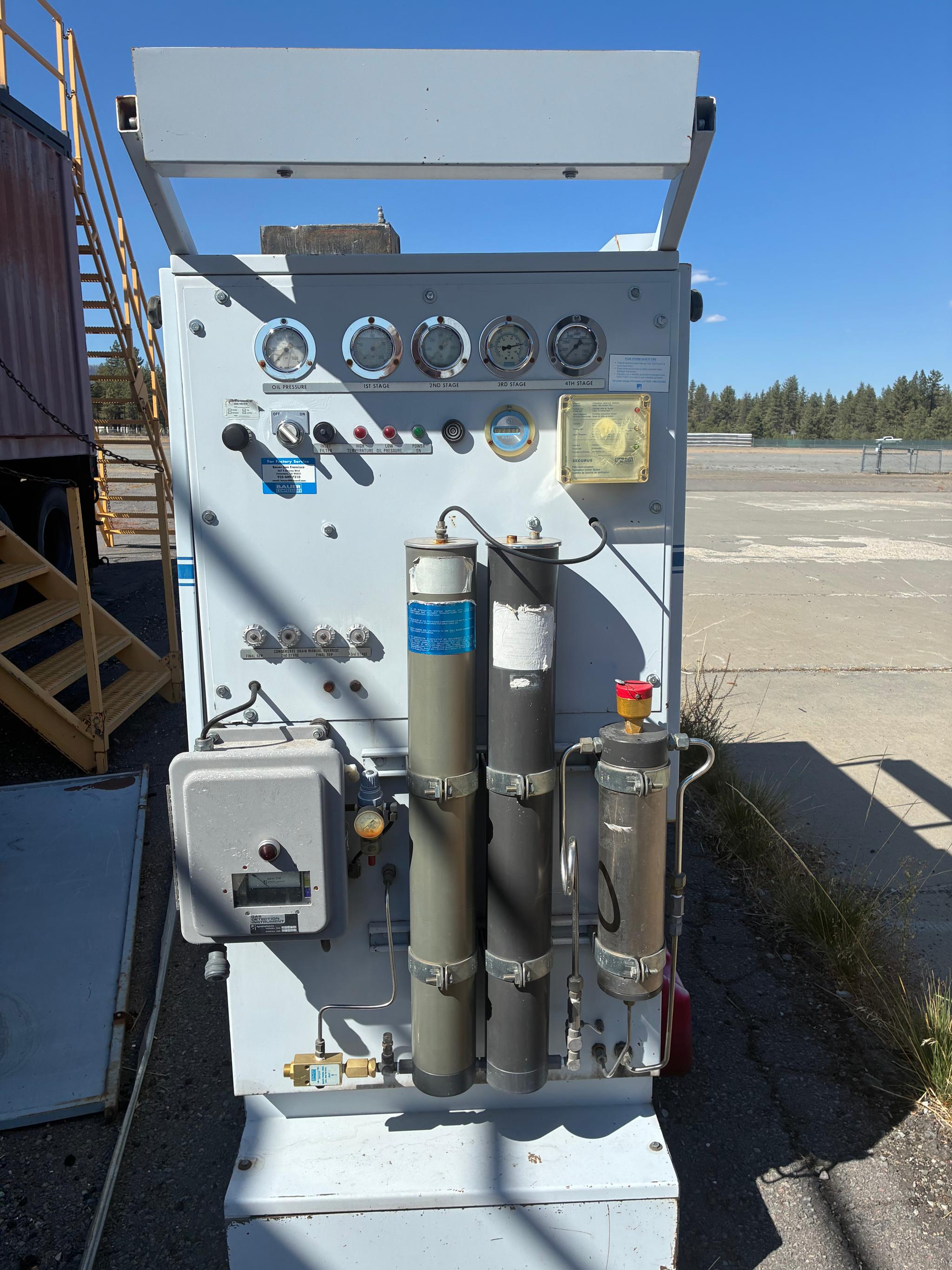 Bauer UNUS 12-E1 Breathing Air Compressor - image 2