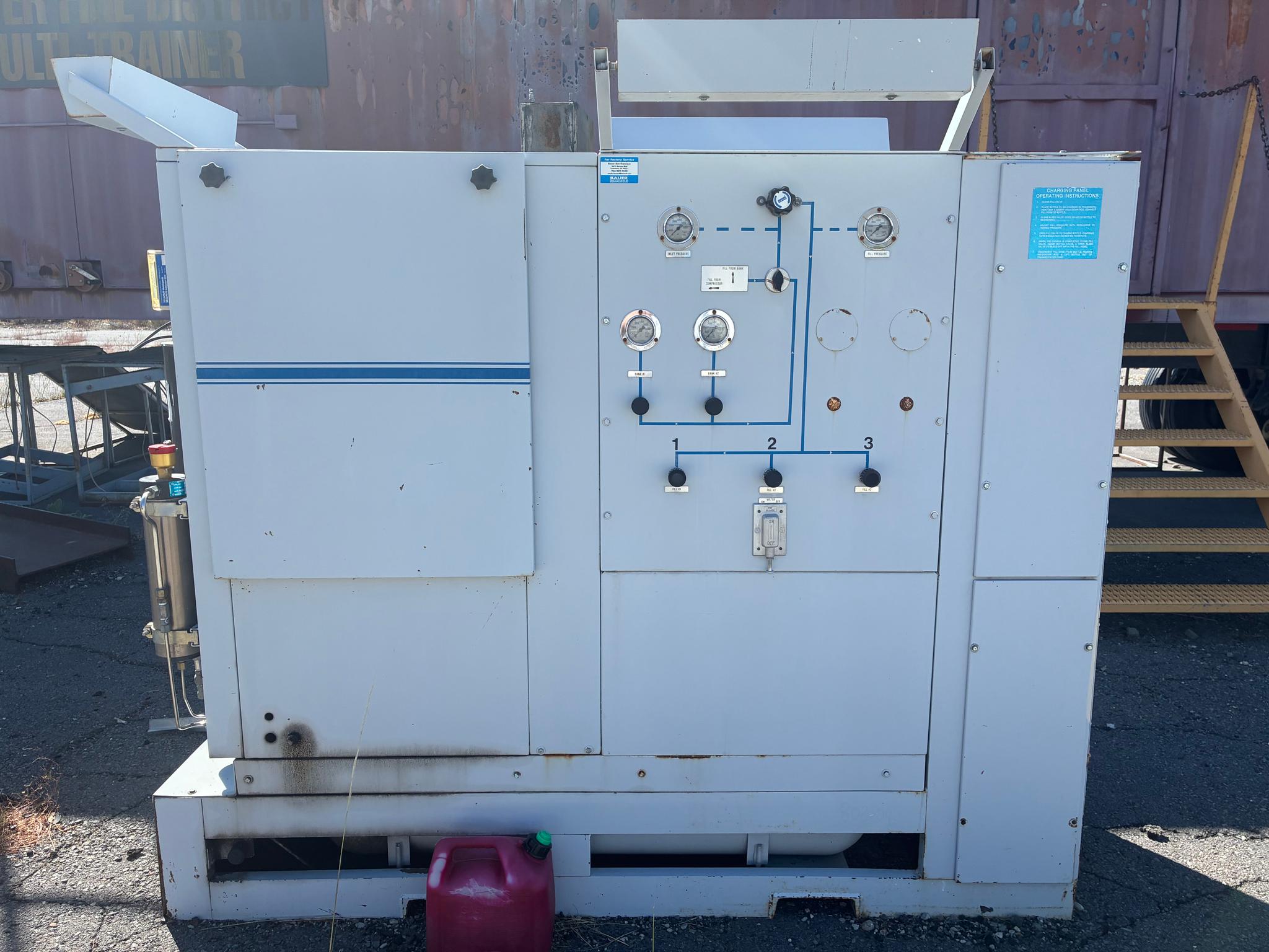 Bauer UNUS 12-E1 Breathing Air Compressor - image 1