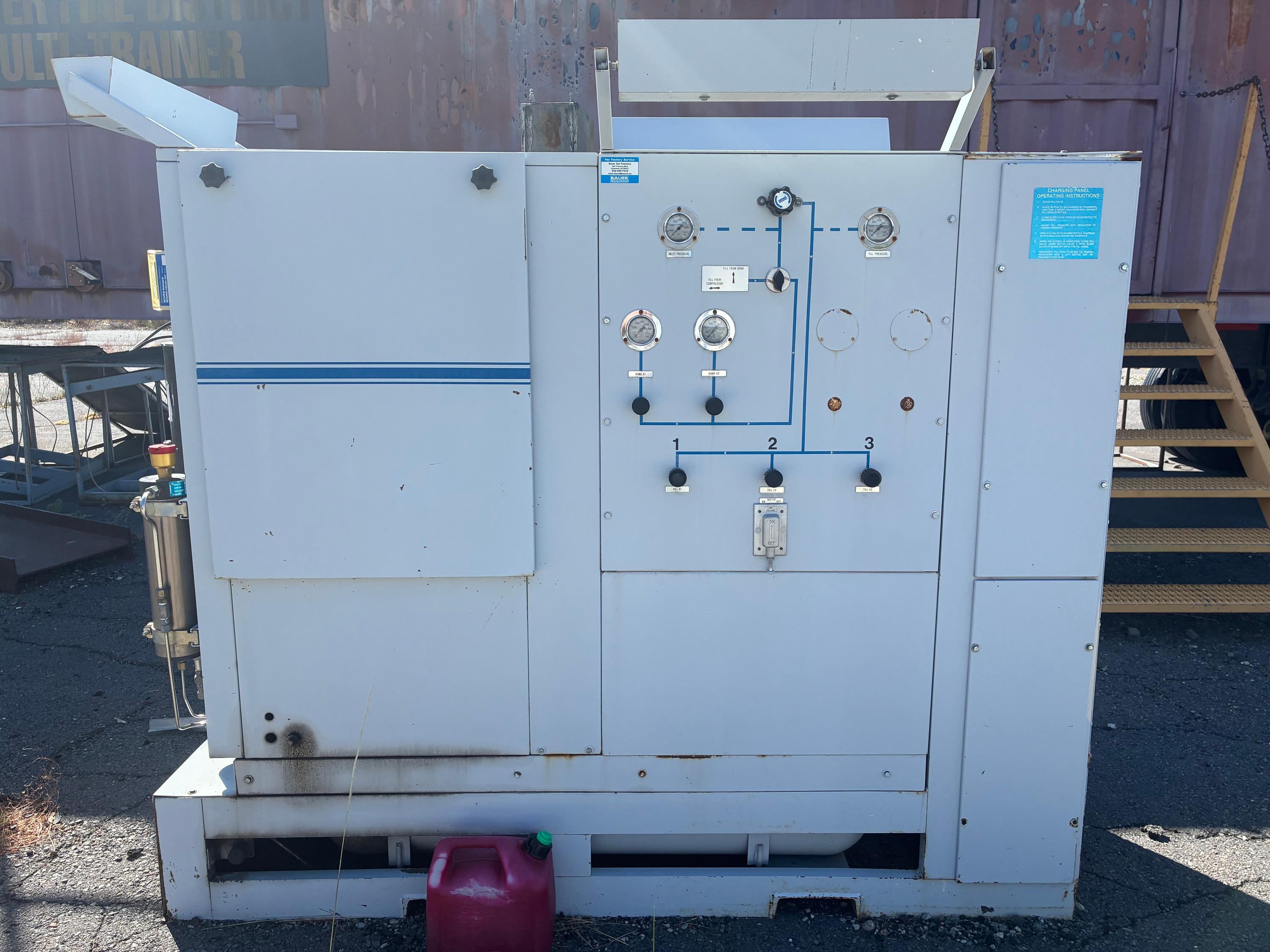 Bauer UNUS 12-E1 Breathing Air Compressor - image 1