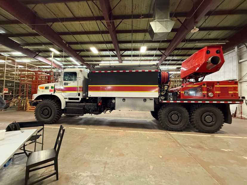 2024 Oshkosh 6x6 Pumper Tanker