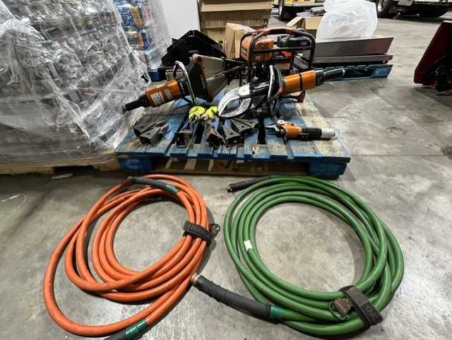 Holmatro Core Hydraulic Extrication Equipment - Spreader, Cutters, Pump and Hose