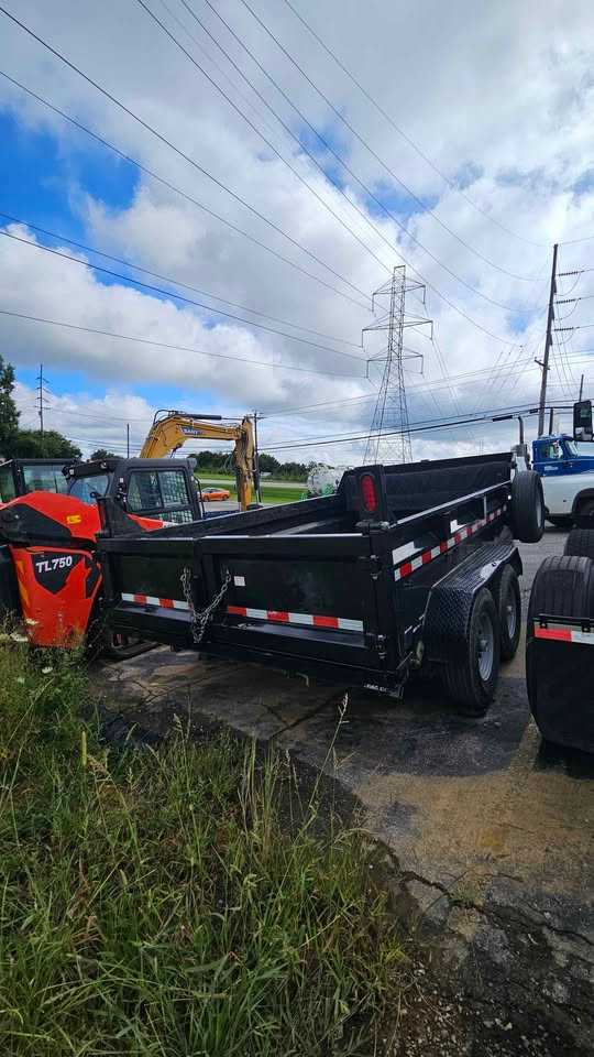 2024 Sure Trac 12 ft Dump Trailer