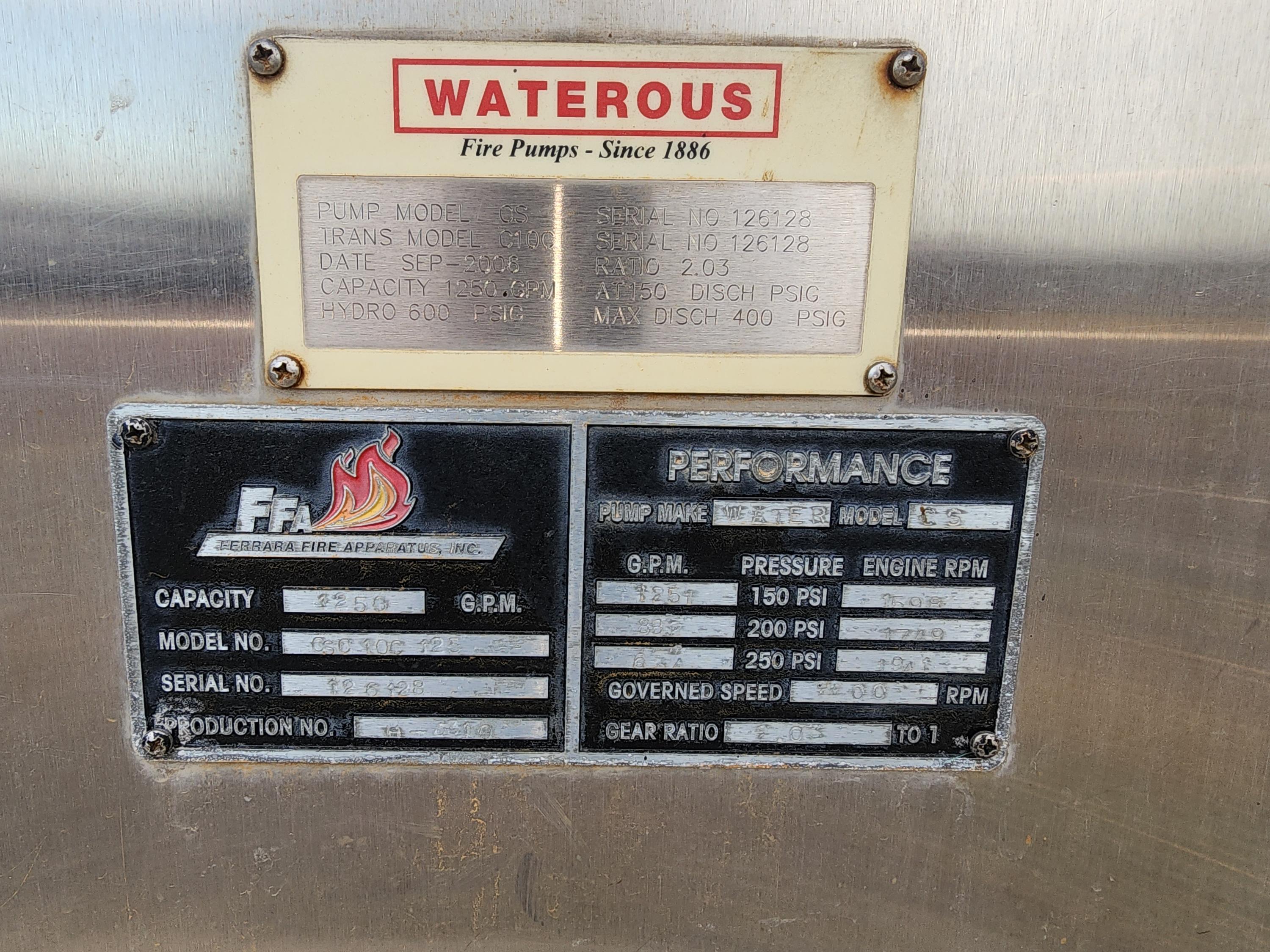 2007 International 7400 4x4 Pumper - image 36