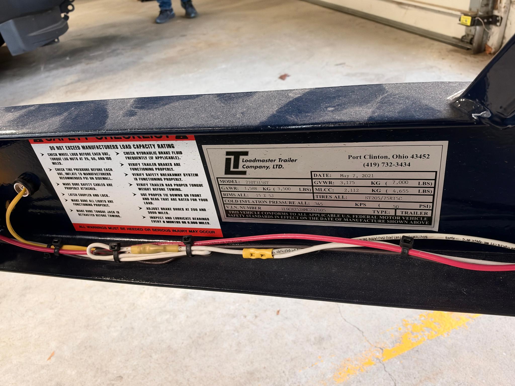 2021 Loadmaster Swift Water Rescue Trailer Package – Mercury 25 Jet, 3 Rescue Boats, LED Lighting, Like New - image 2