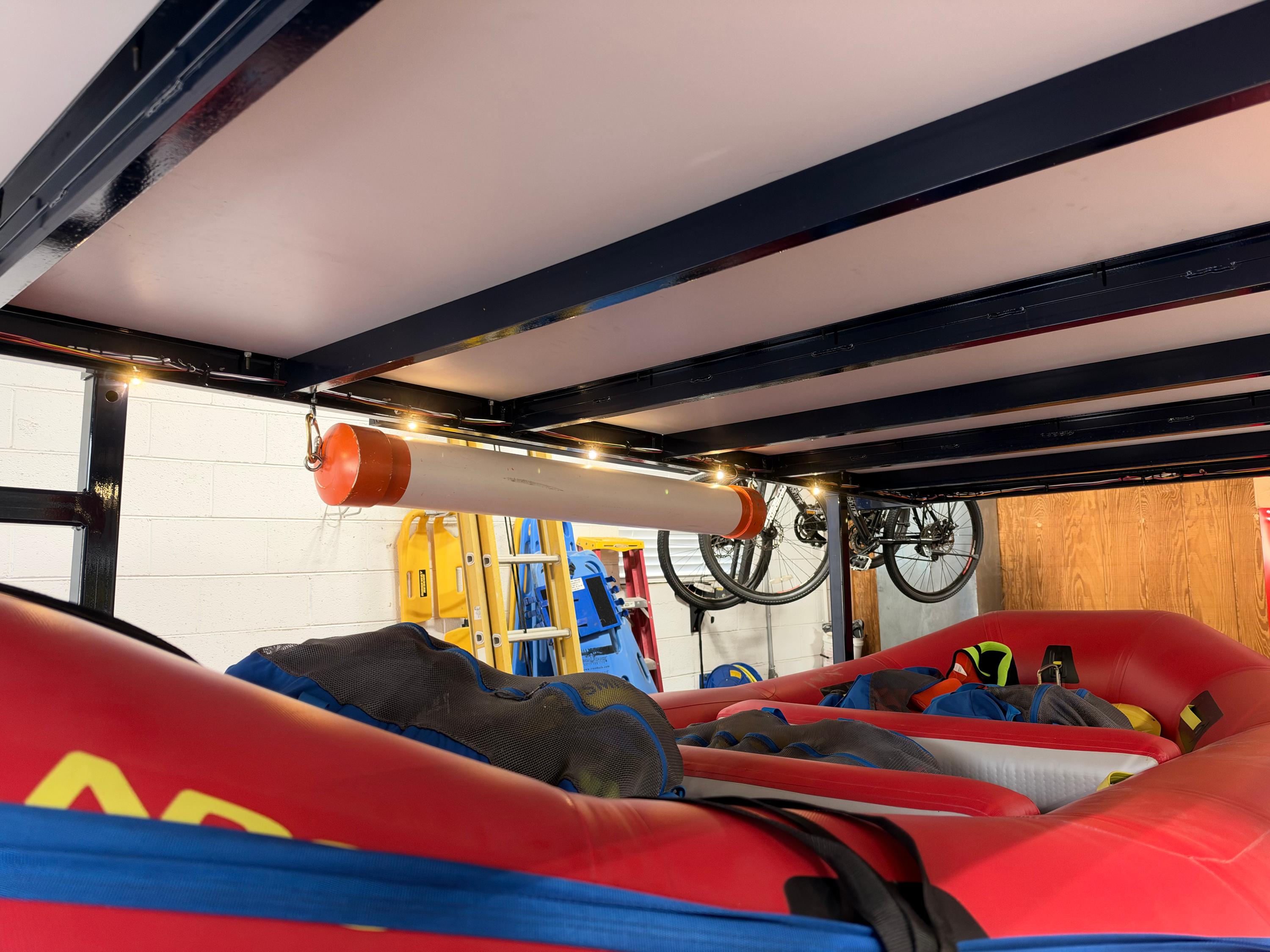 2021 Loadmaster Swift Water Rescue Trailer Package – Mercury 25 Jet, 3 Rescue Boats, LED Lighting, Like New - image 12