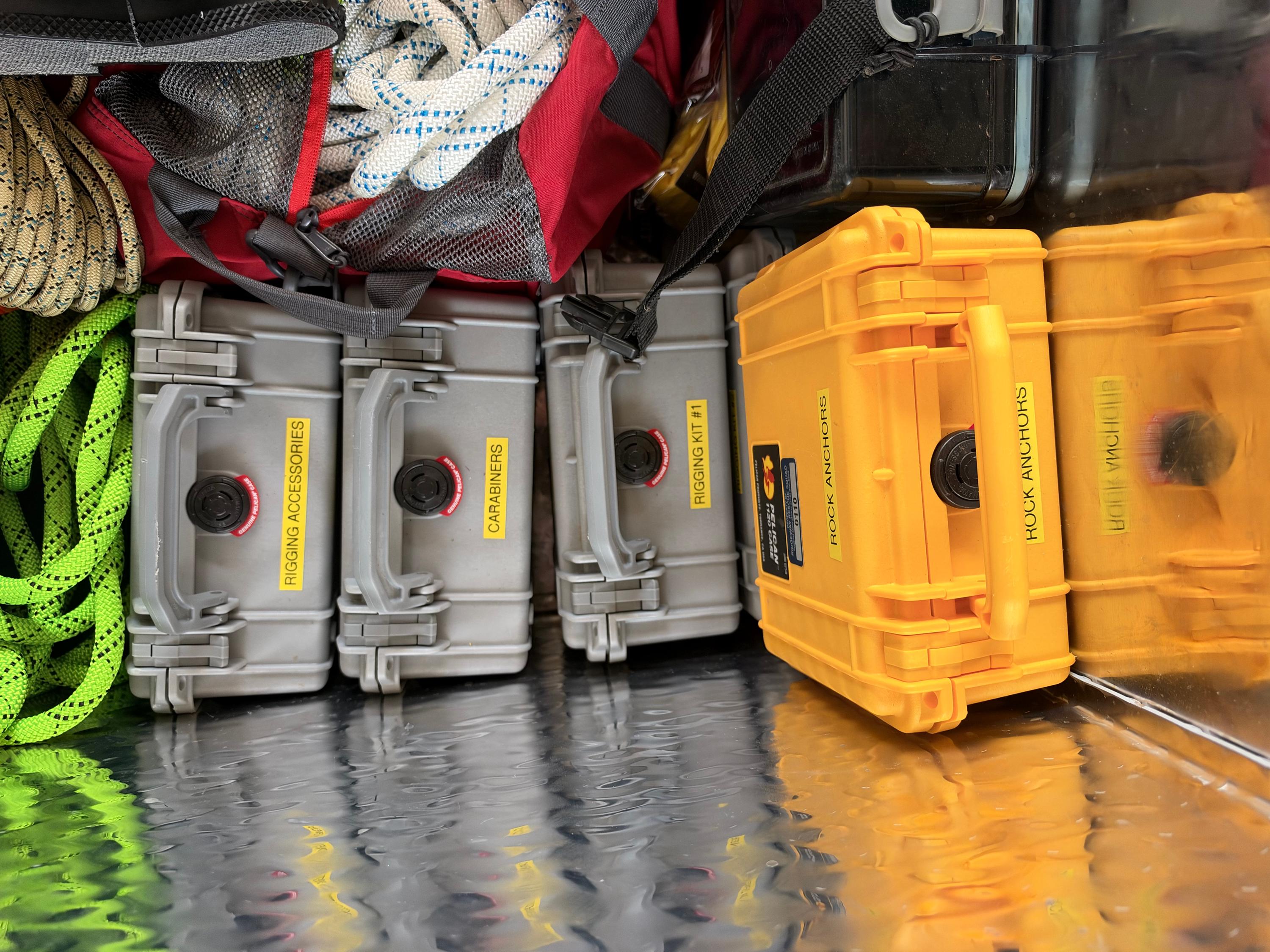 2021 Loadmaster Swift Water Rescue Trailer Package – Mercury 25 Jet, 3 Rescue Boats, LED Lighting, Like New - image 22