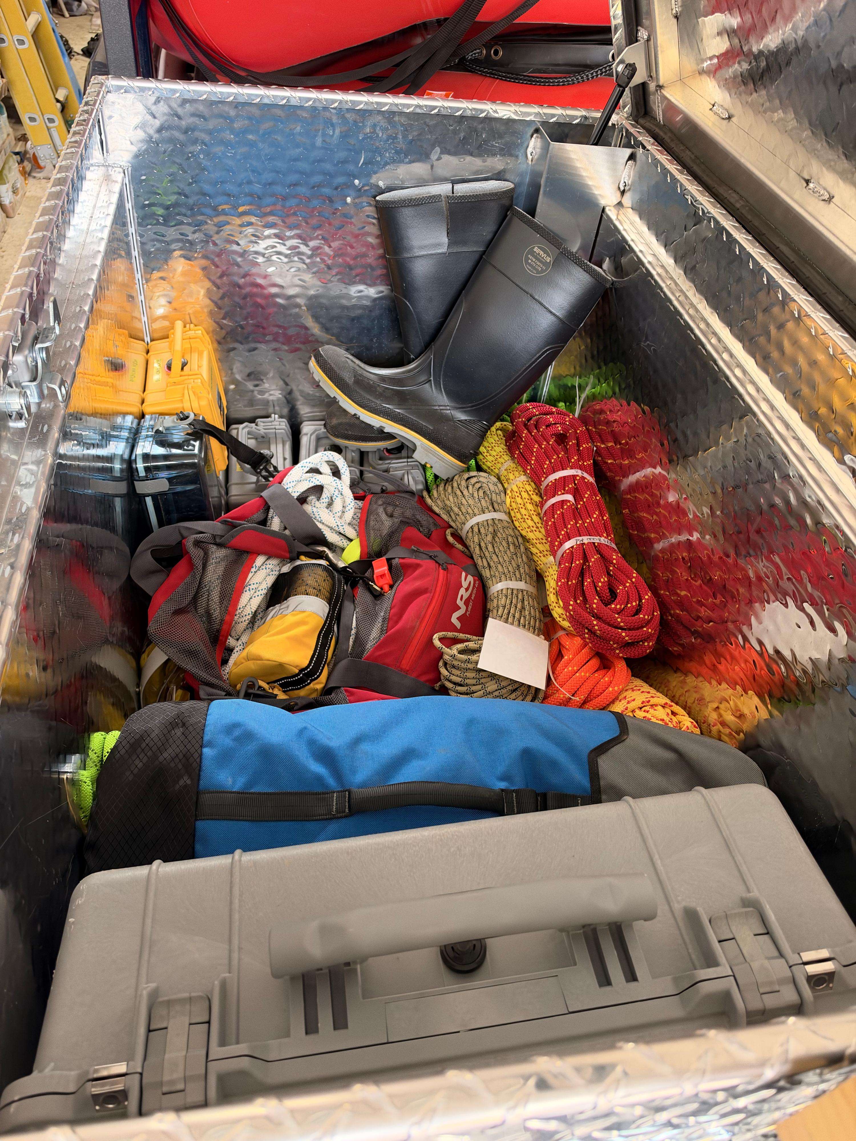 2021 Loadmaster Swift Water Rescue Trailer Package – Mercury 25 Jet, 3 Rescue Boats, LED Lighting, Like New - image 17