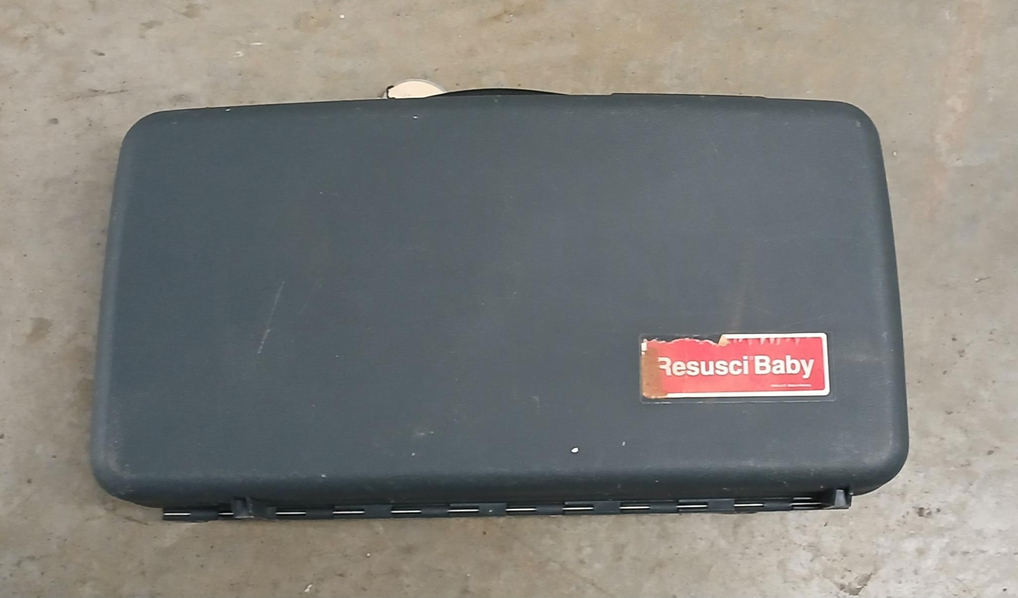 CPR Training baby doll w/ lockbox & key - image 3