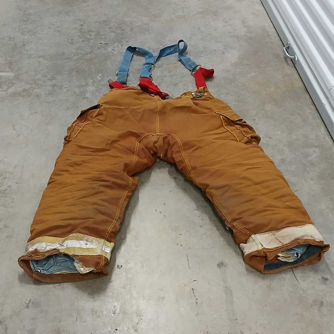 Firefighter morning pride turnout Pants W Suspenders 42 × 35