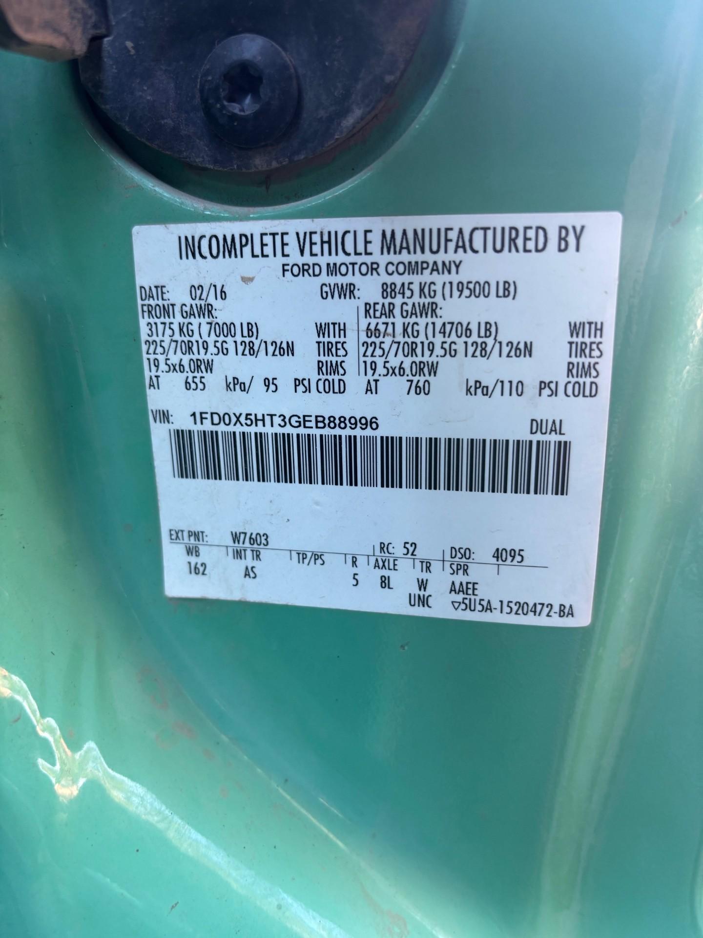 2016 F550 Type 6 Engine - image 12