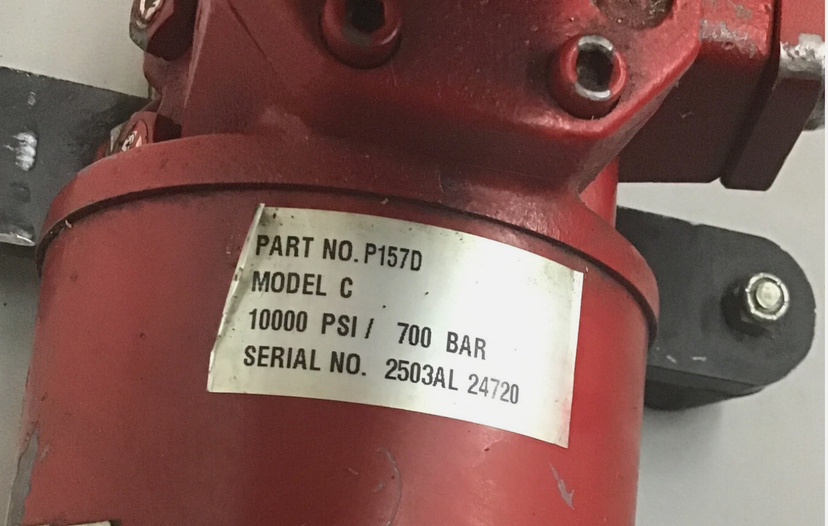 TNT Rescue P157D Model C 10,000 PSI Two-Stage Hydraulic Hand Pump (M10) — photo 6