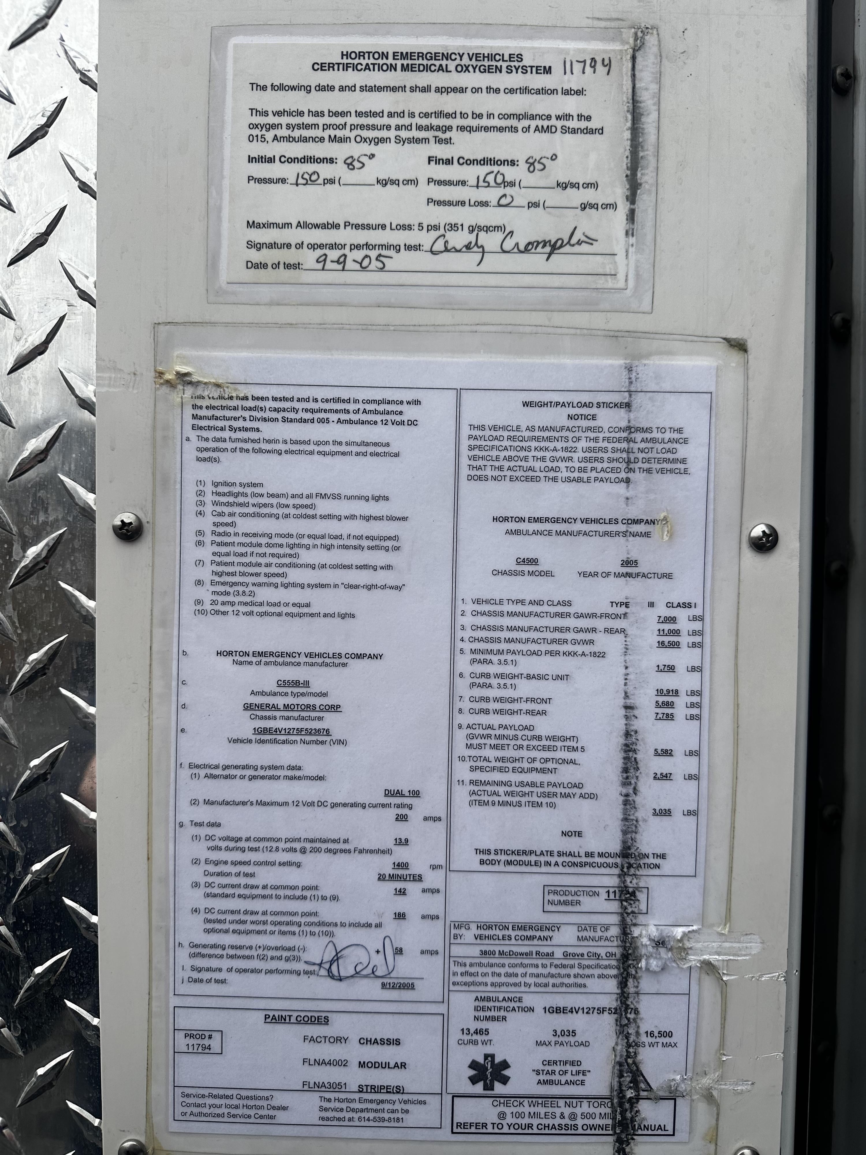 2005 Horton Chevrolet Type I Ambulance - image 32