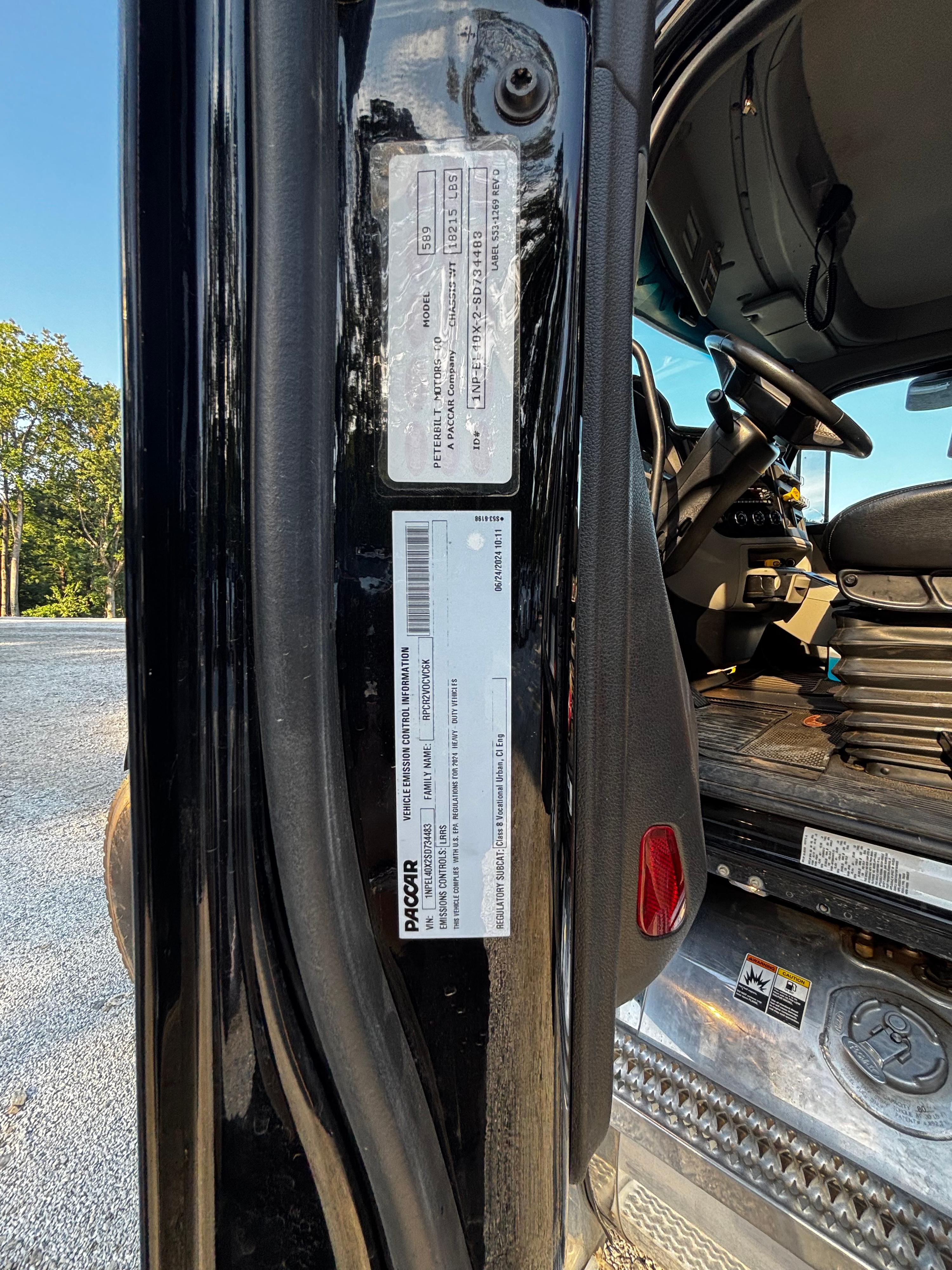 2025 Peterbilt 589 Dump Truck (G111) - image 19