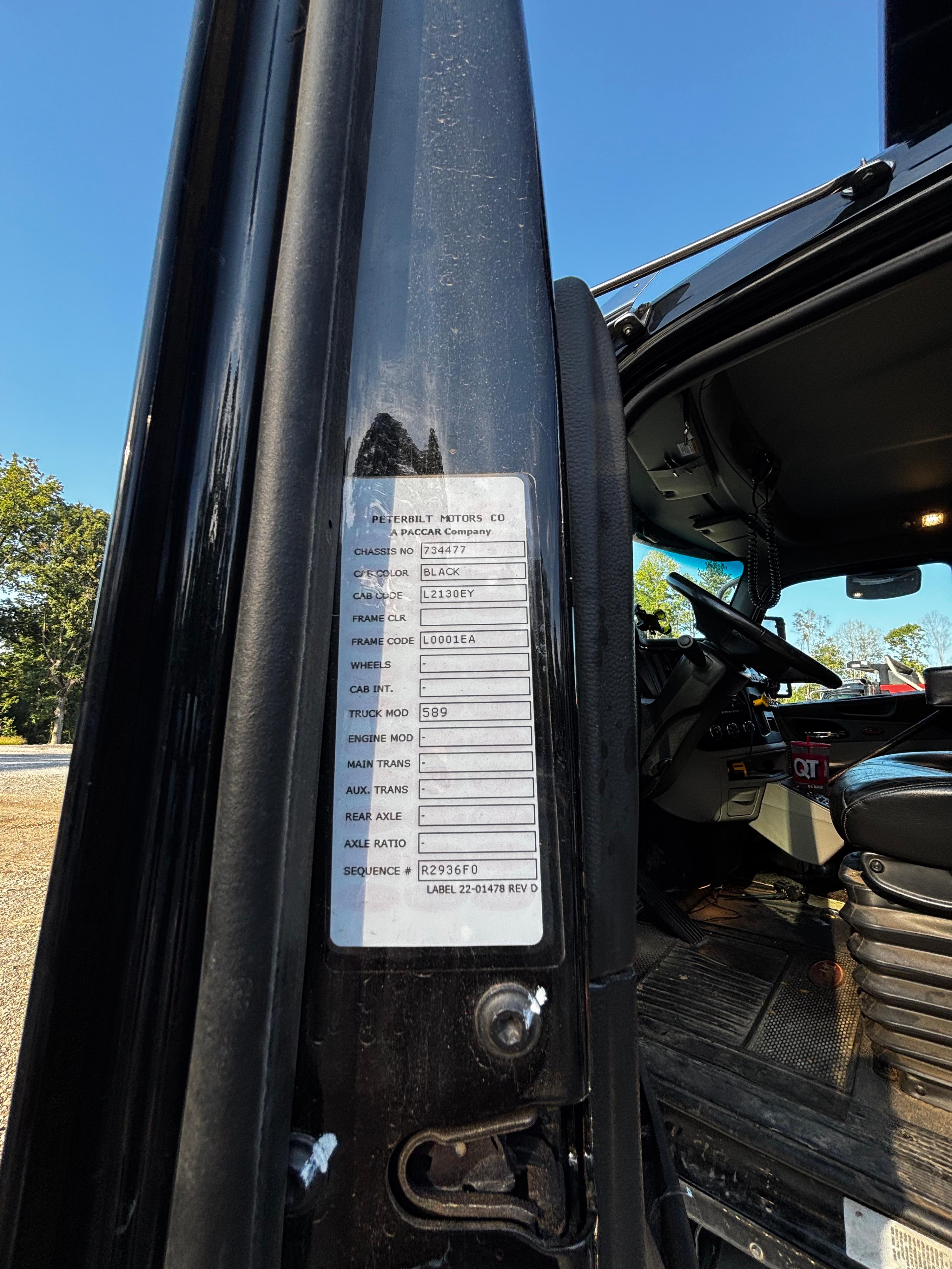 2025 Peterbilt 589 Dump Truck (G116) - image 13