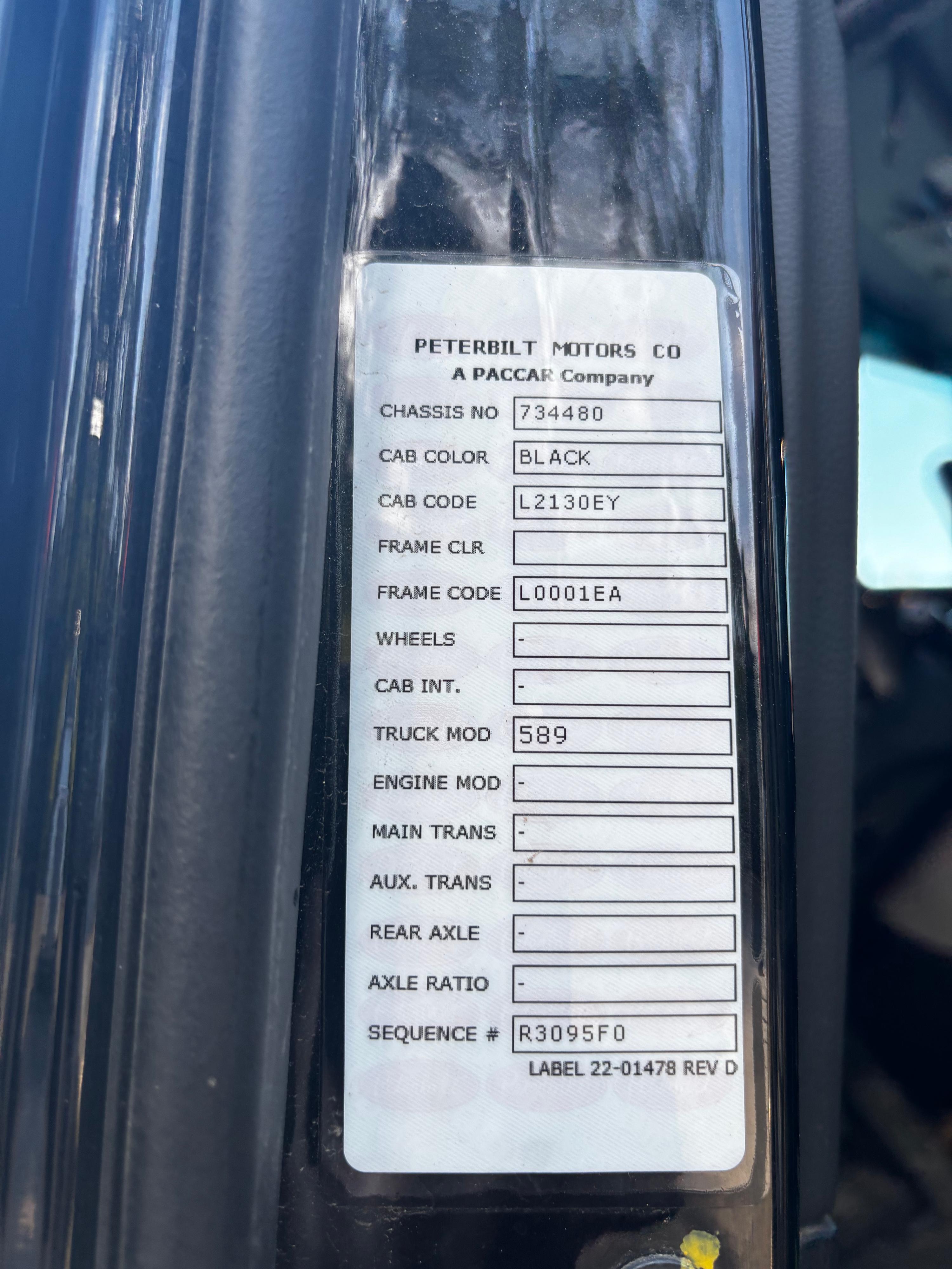 2025 Peterbilt 589 Dump Truck (G113) - image 28