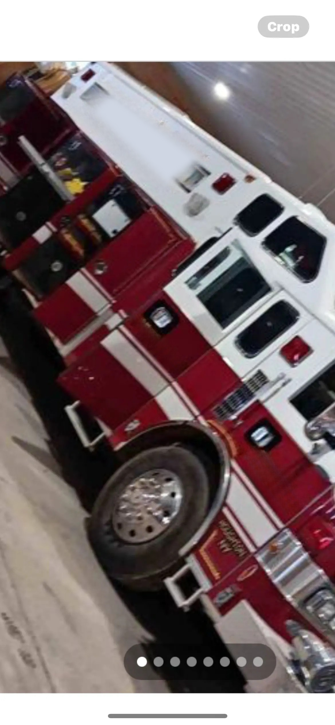 1989 pierce rescue truck