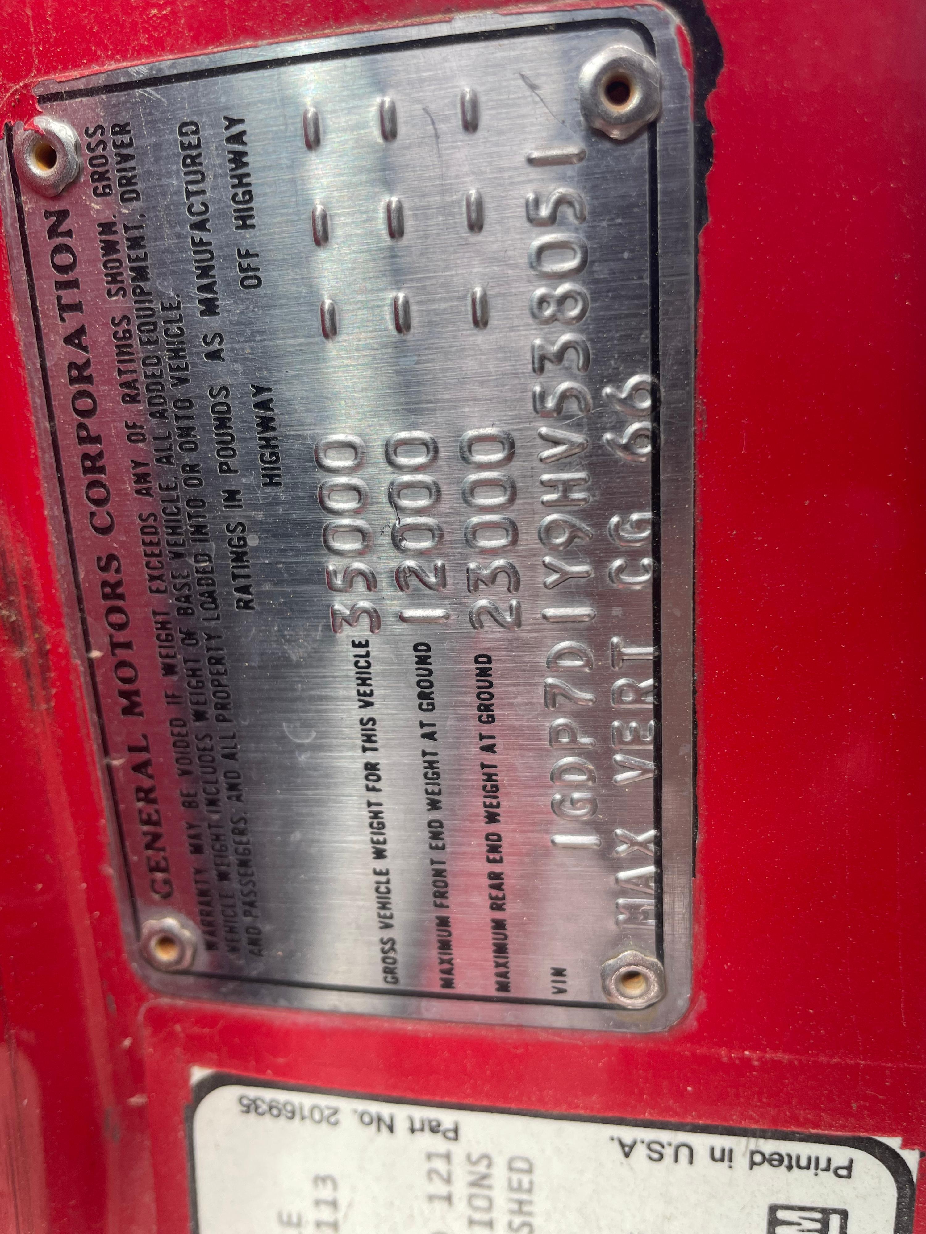 1988 4 Guys GMC Pumper Tanker - image 13