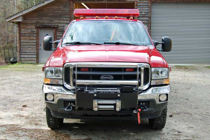 2003 MidWest Ford 4x4 Brush Truck — photo 8