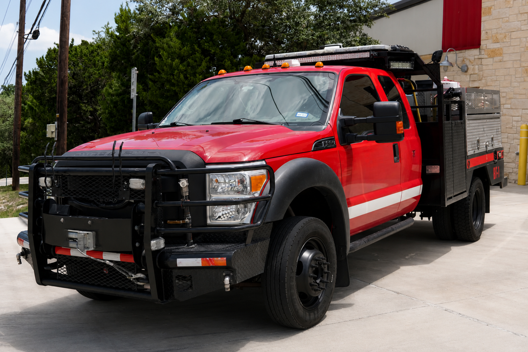 2011 Ford F550 4x4 Brush Truck