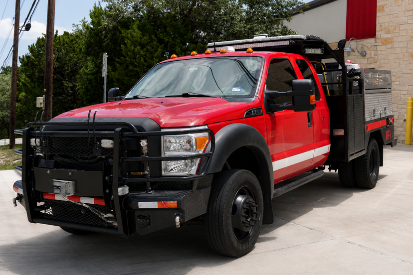 2011 Ford F550 4x4 Brush Truck
