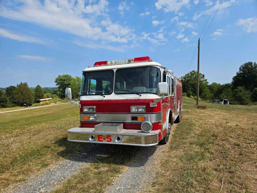 1993 E-One Hush Rescue Pumper