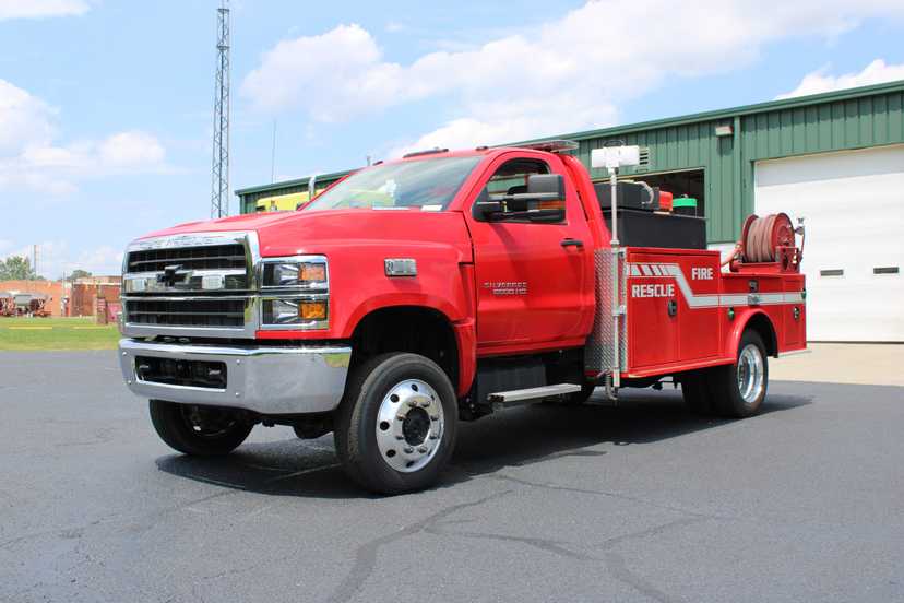 2021 Chevrolet Silverado 5500 4x4 Brush Truck