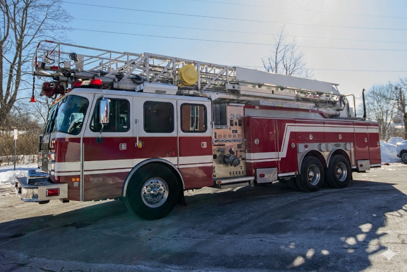 2001 E-One HP-100 100' Quint — photo 6