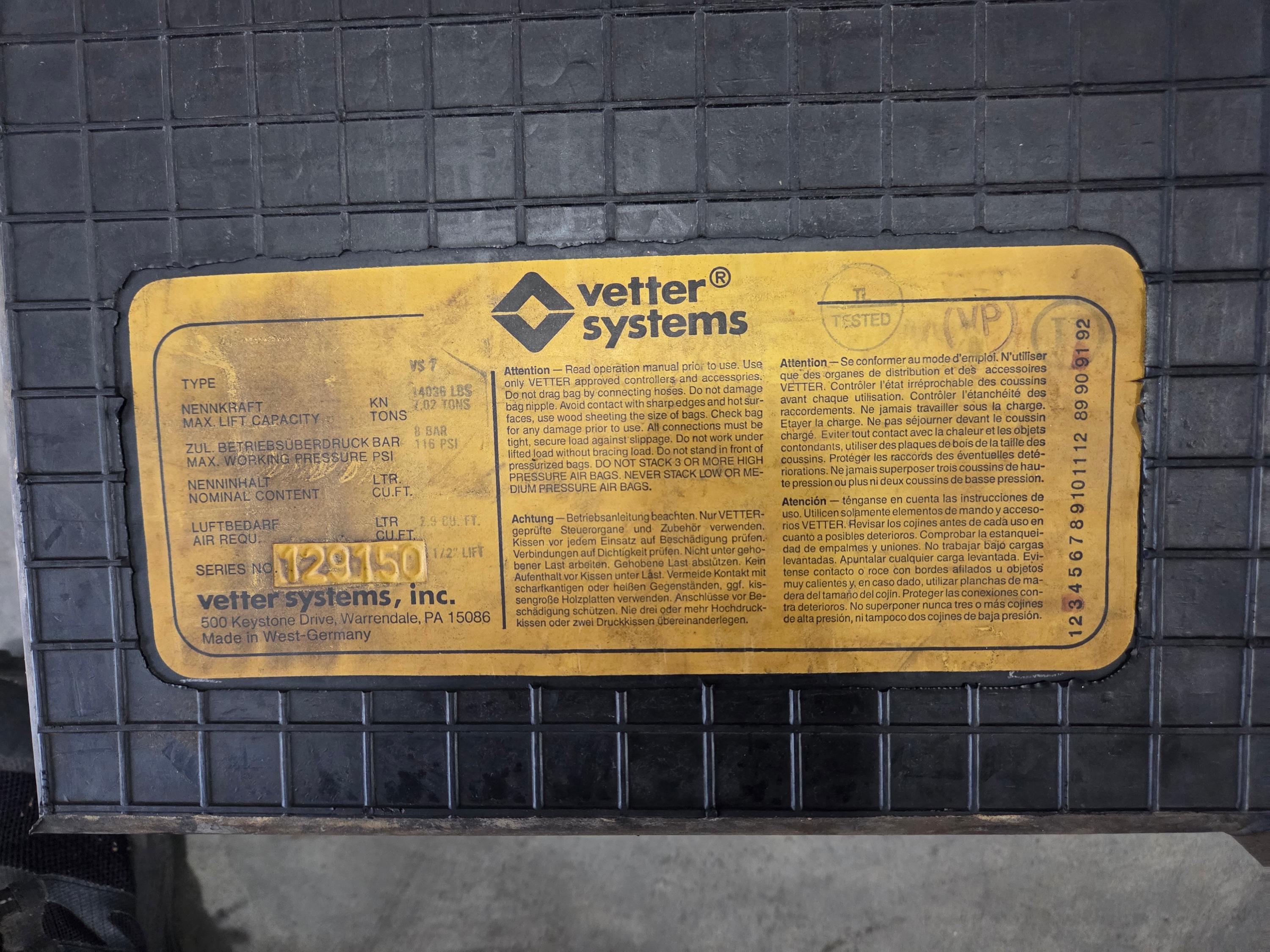 Vetter air bags - image 2