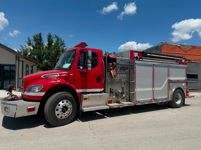 2007 Crimson Freightliner Pumper Tanker