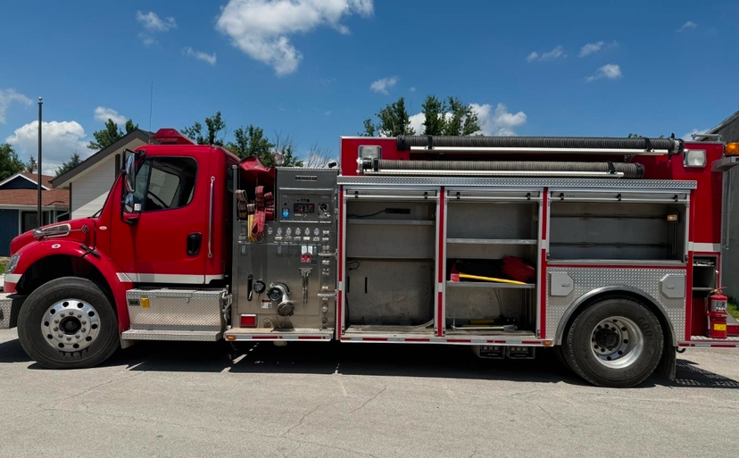2007 Crimson Freightliner Pumper Tanker — photo 4