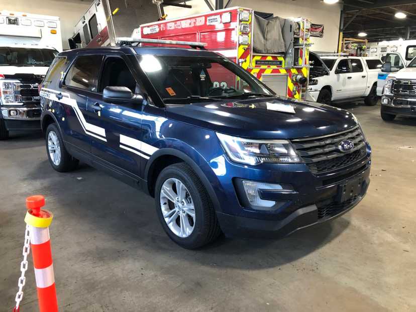 2017 Ford Explorer Police Utility Command Unit — photo 4