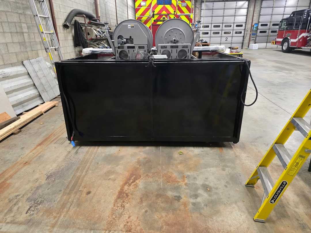 Brush skid