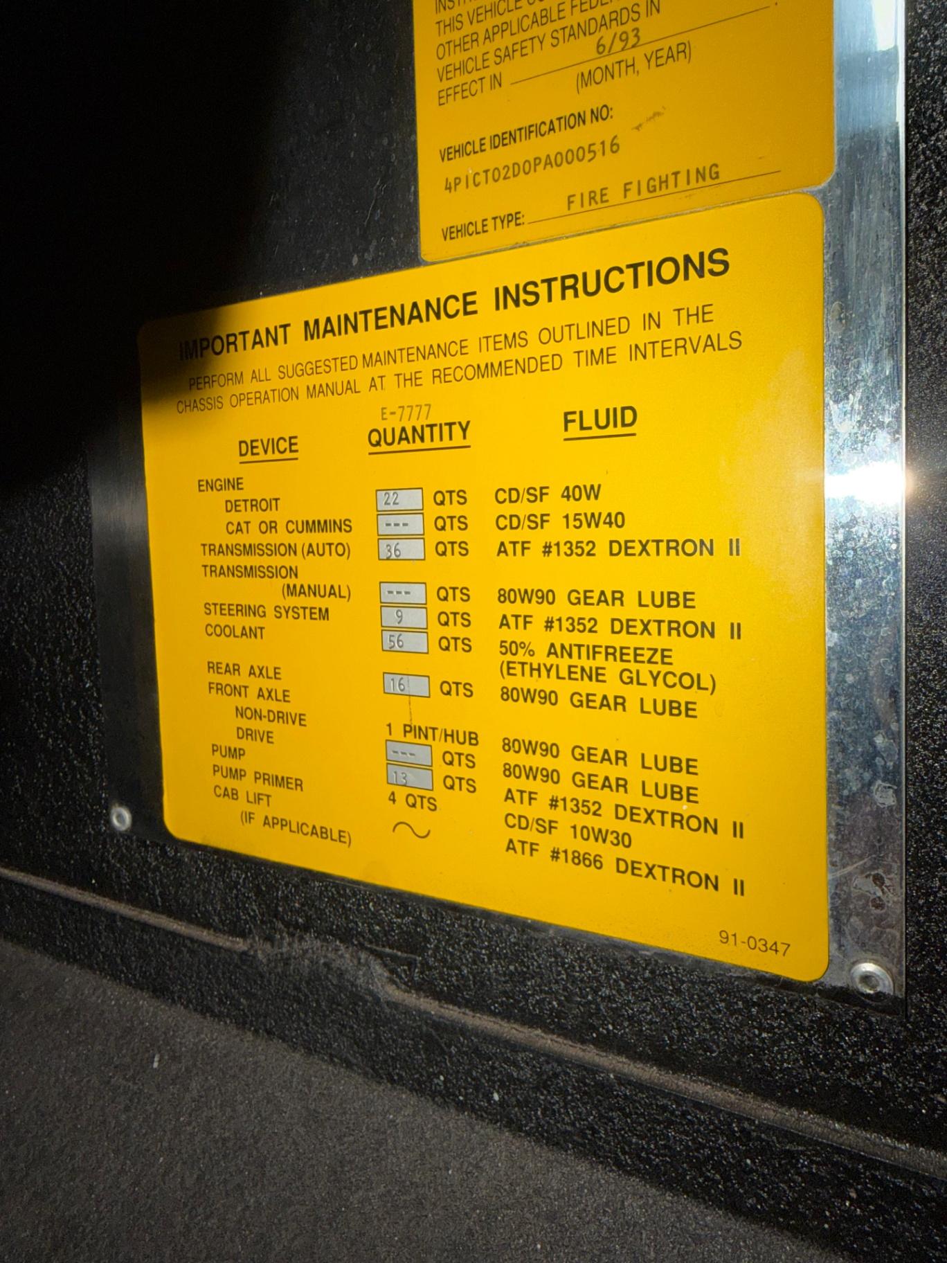 1993 Pierce Dash Pumper - image 16