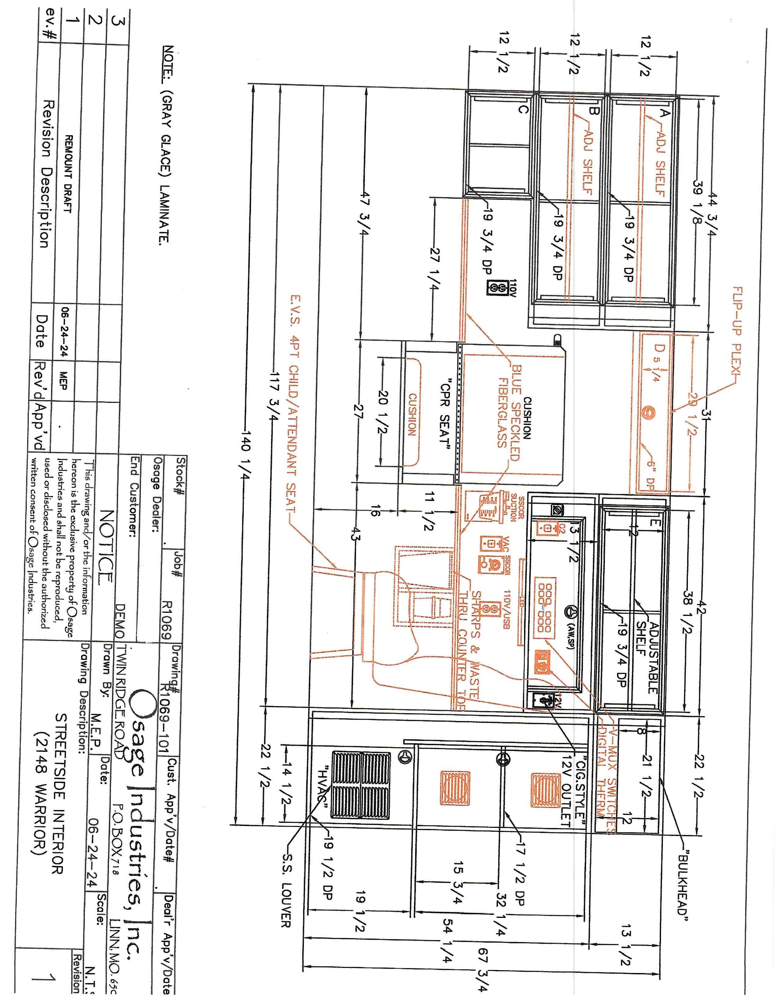 2025 Osage Ford Type III Ambulance - image 7