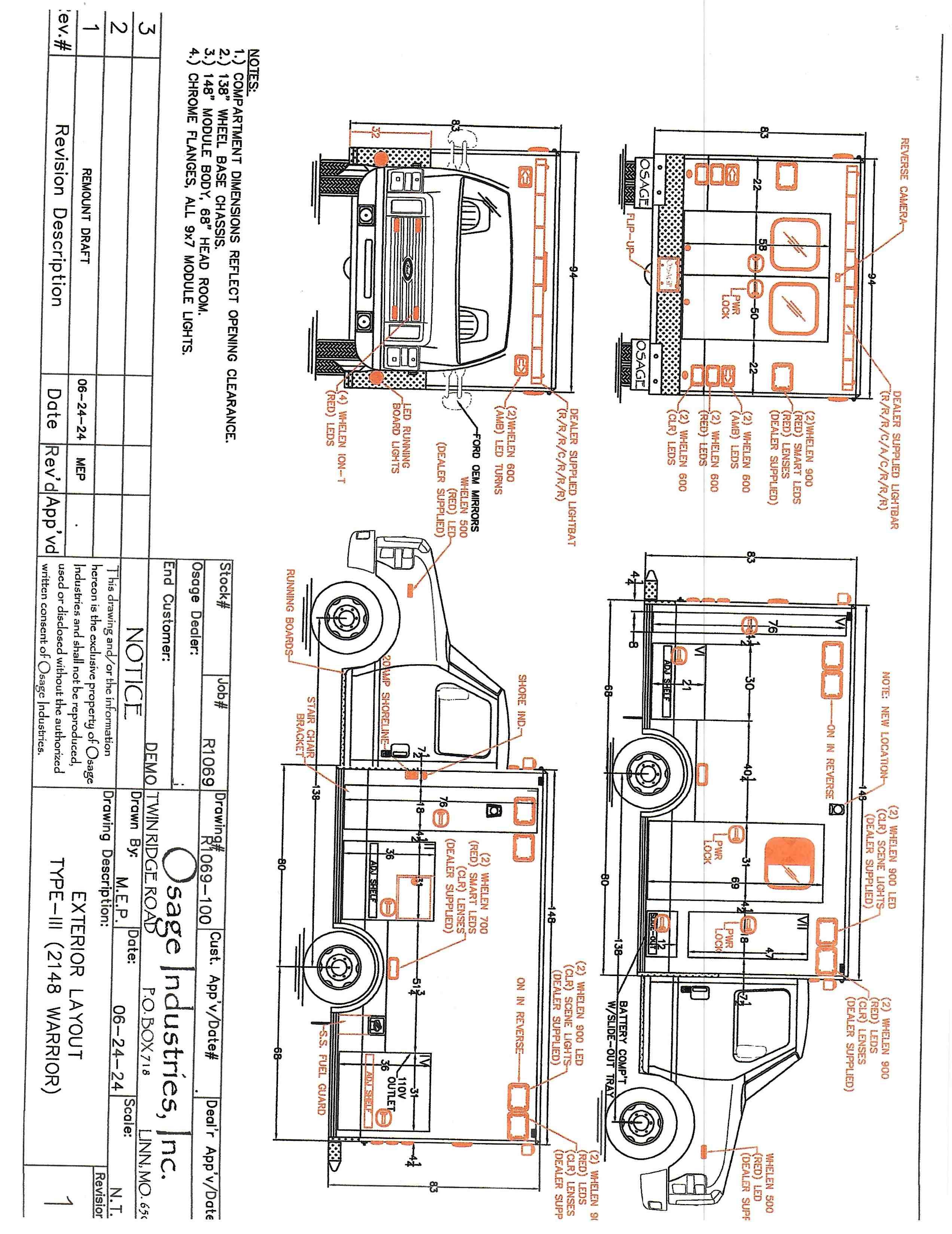 2025 Osage Ford Type III Ambulance - image 2