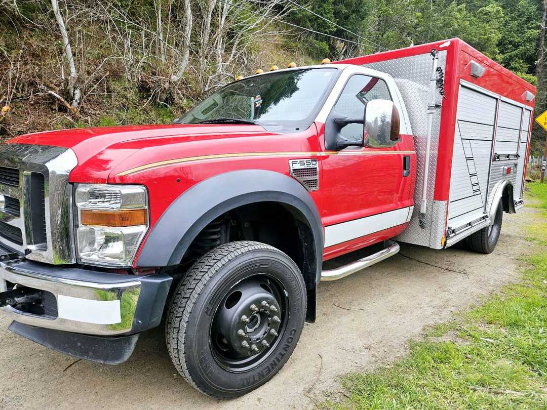 2008 Ford F-550, 4x4, Rescue