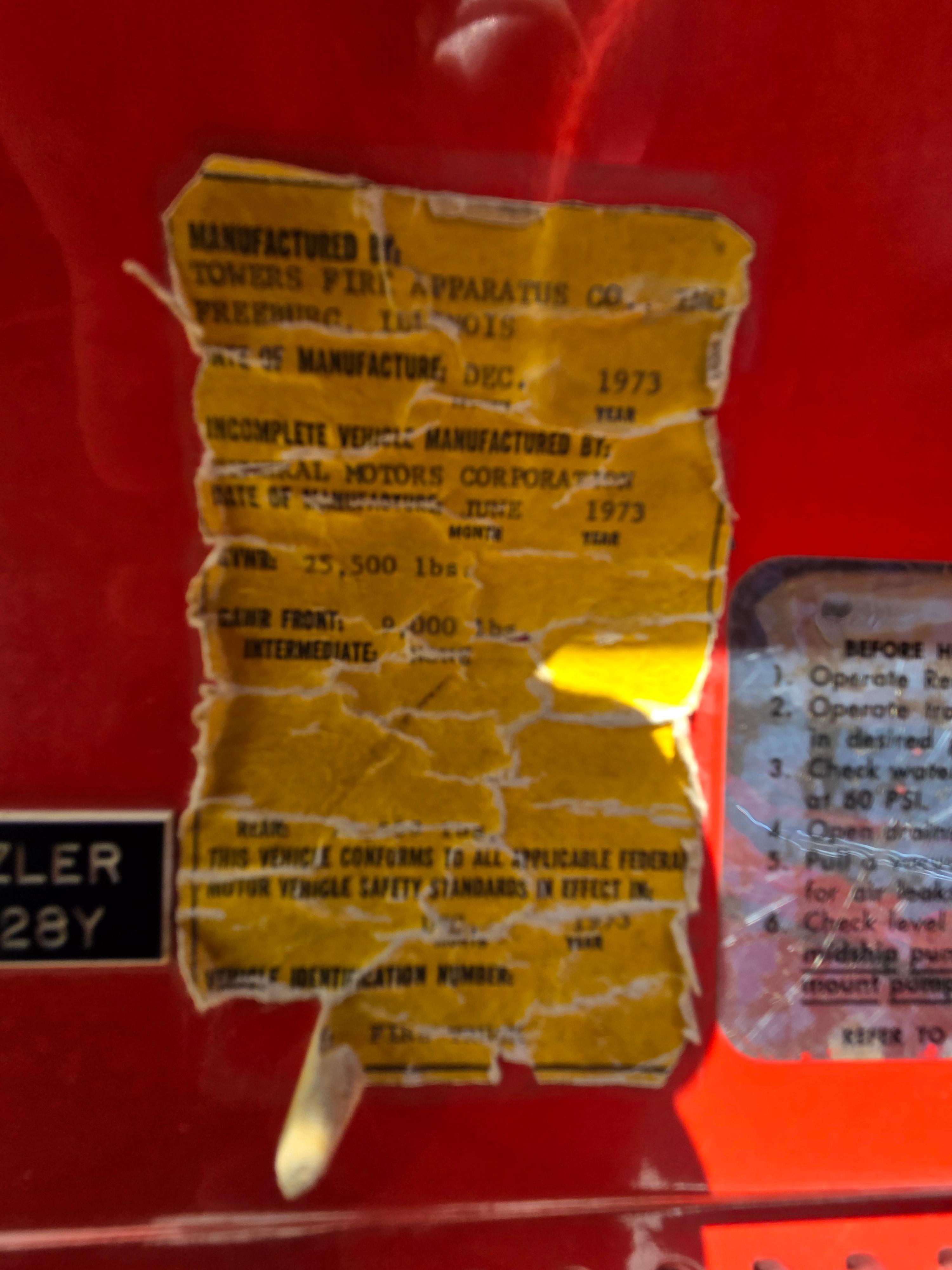 1973 Chevrolet C65 Pumper Tanker - image 9
