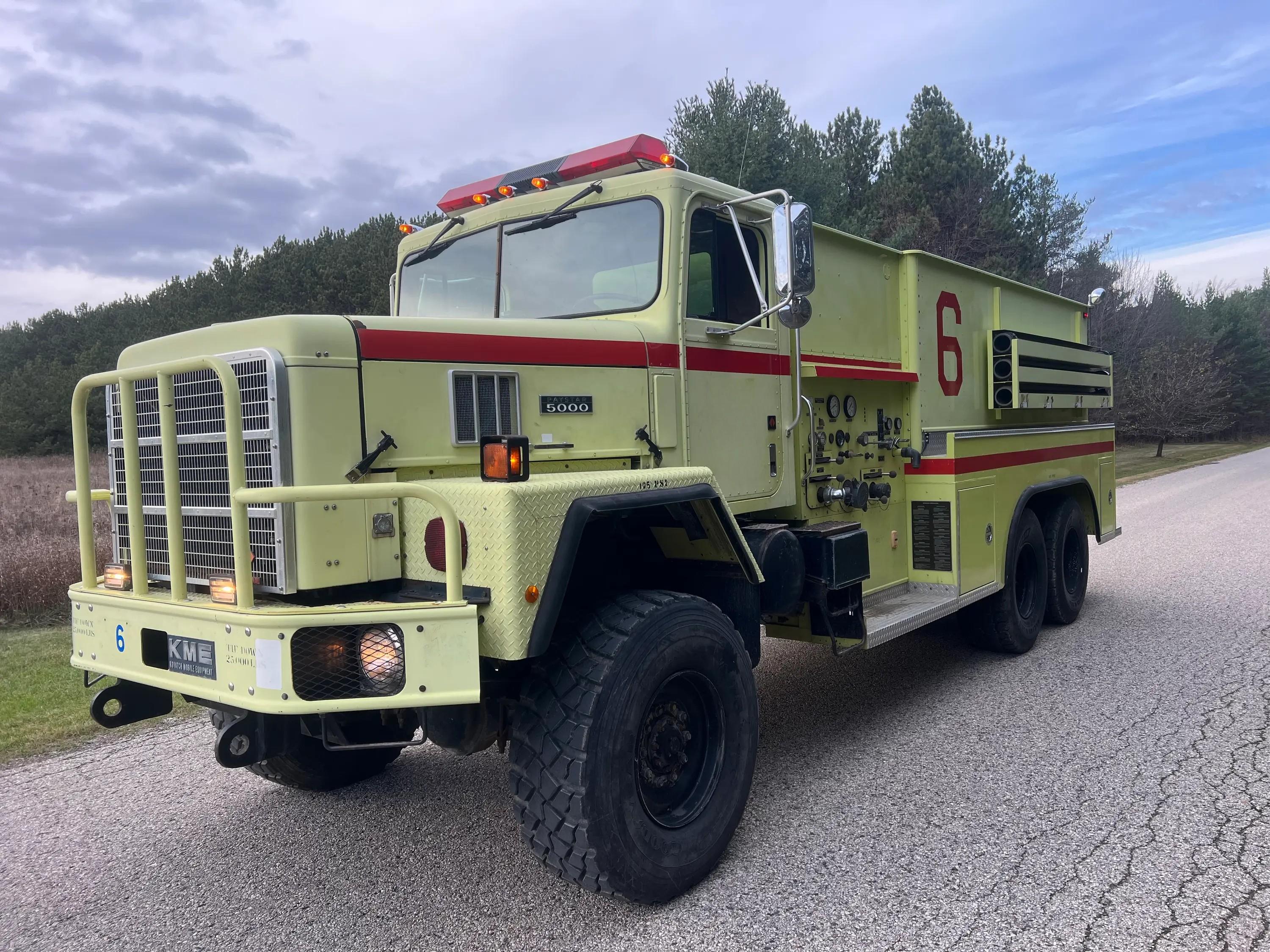 1987 KME International 4x4 Wildland Unit - image 2