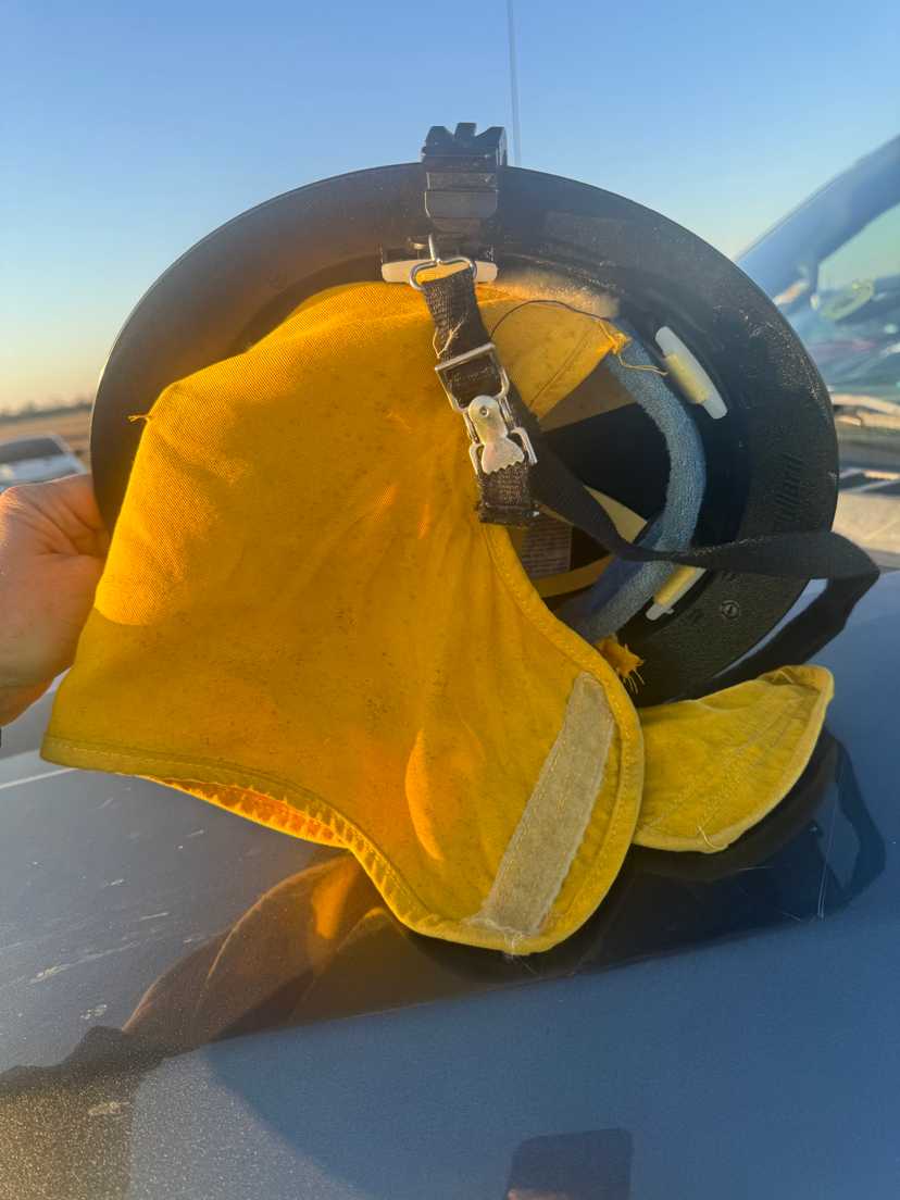 Bullard Full Brim Helmet with Ratchet Suspension — photo 3