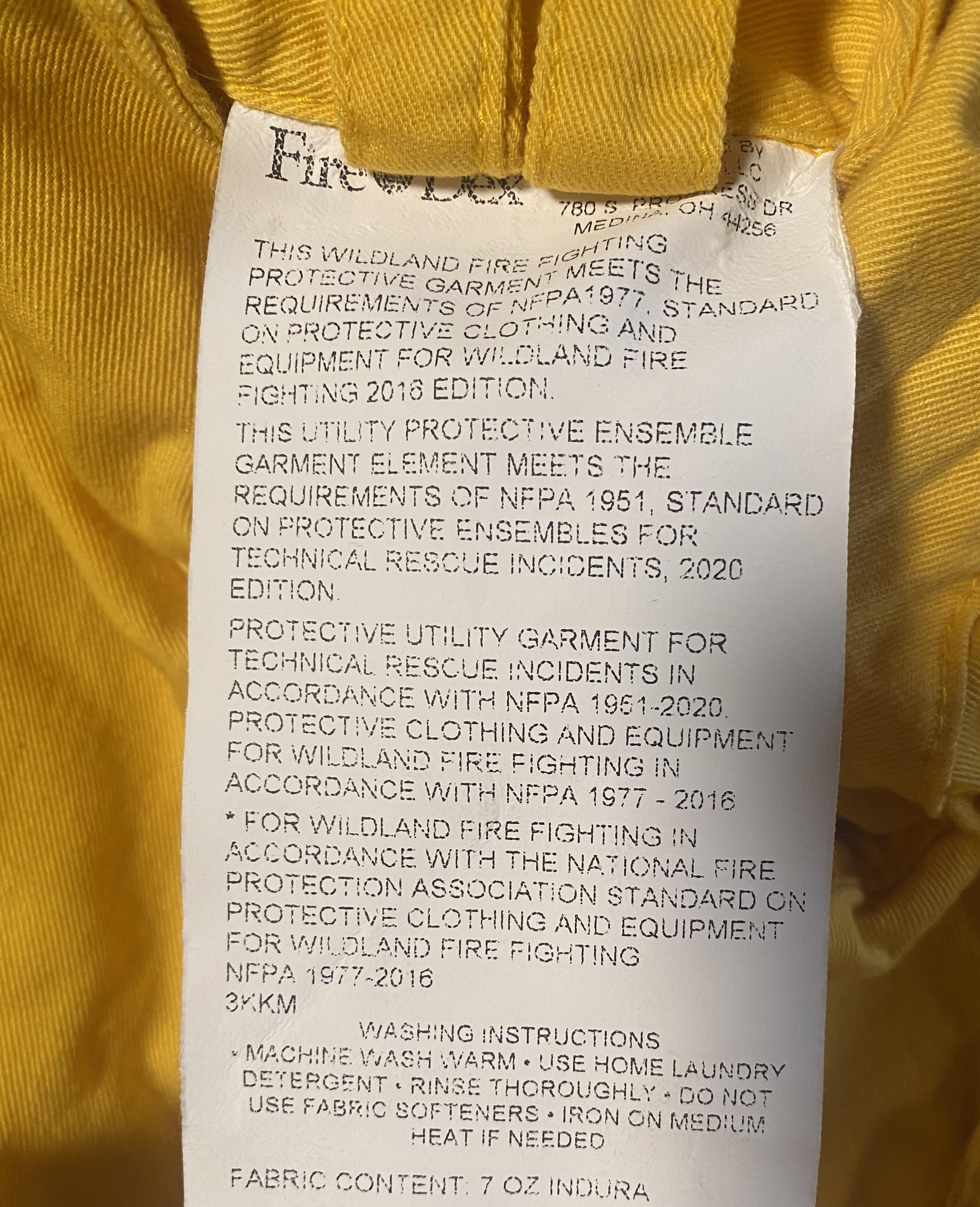 Fire-Dex Coat size:XL - image 2