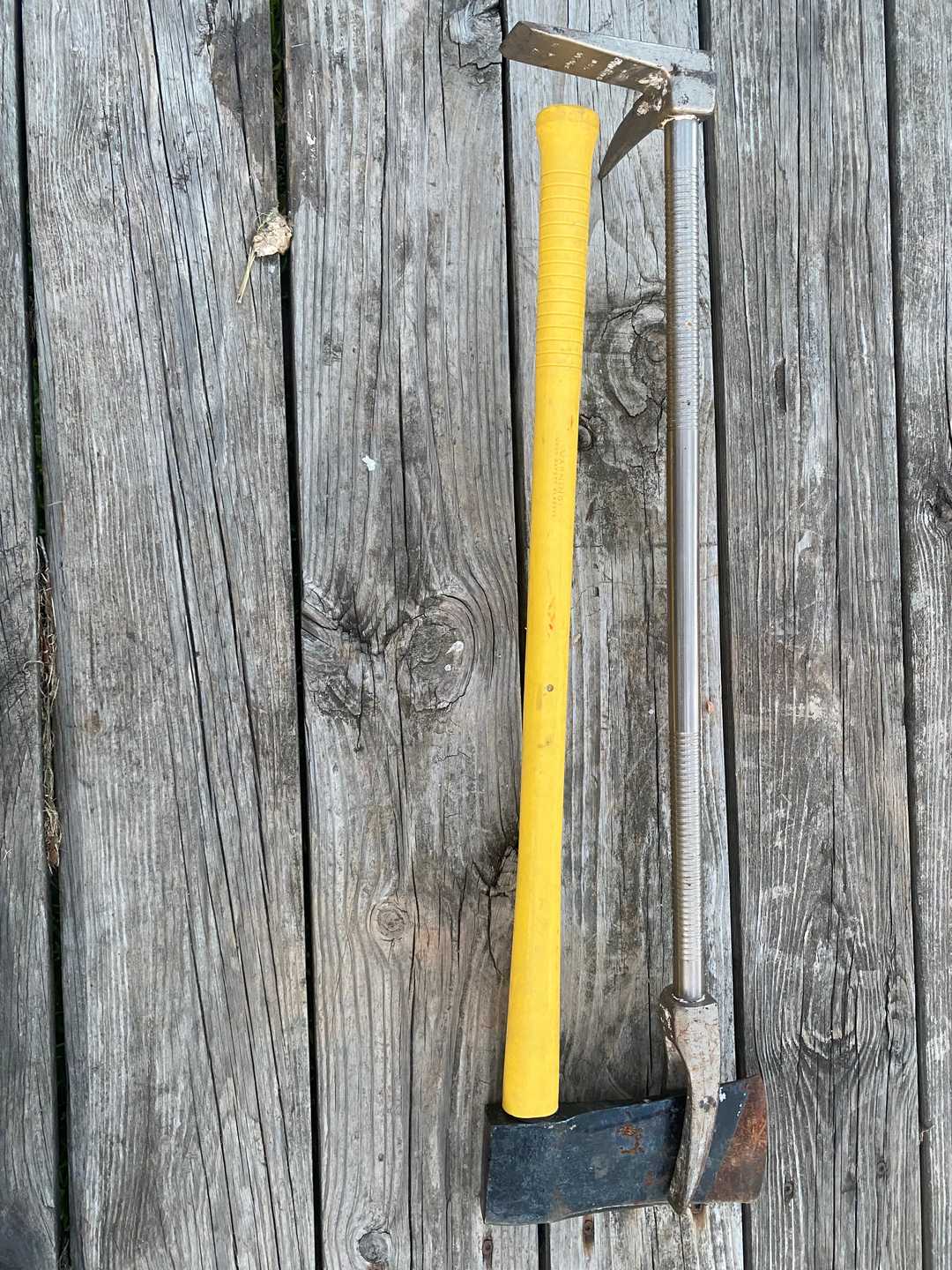 Halligan and Flathead Axe