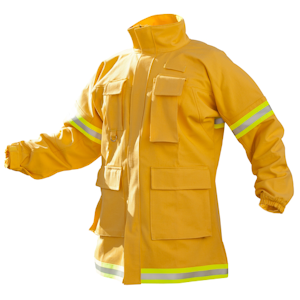 Lot of wildland coats