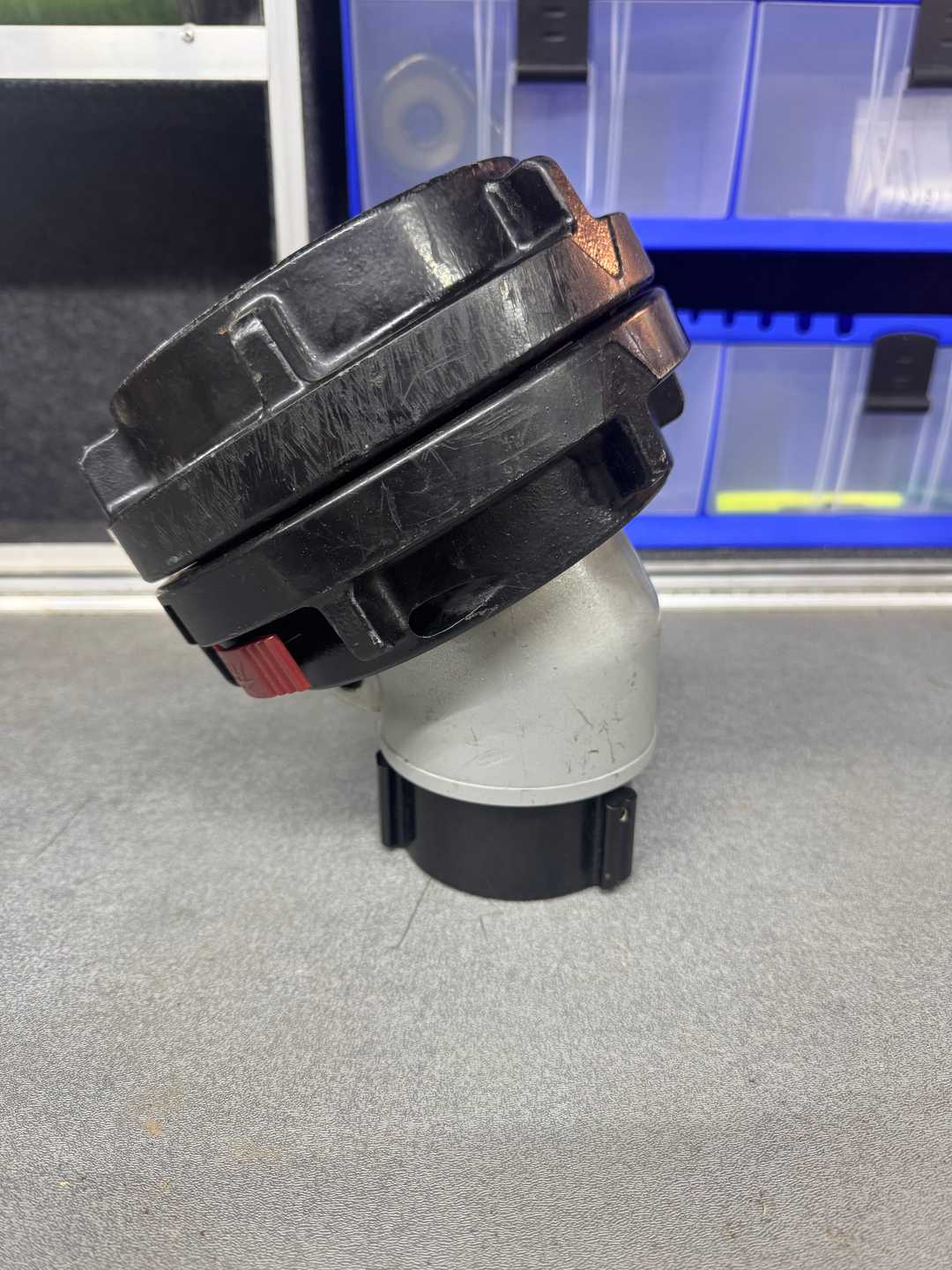 TFT 2.5" NH F to 5" Storz elbow