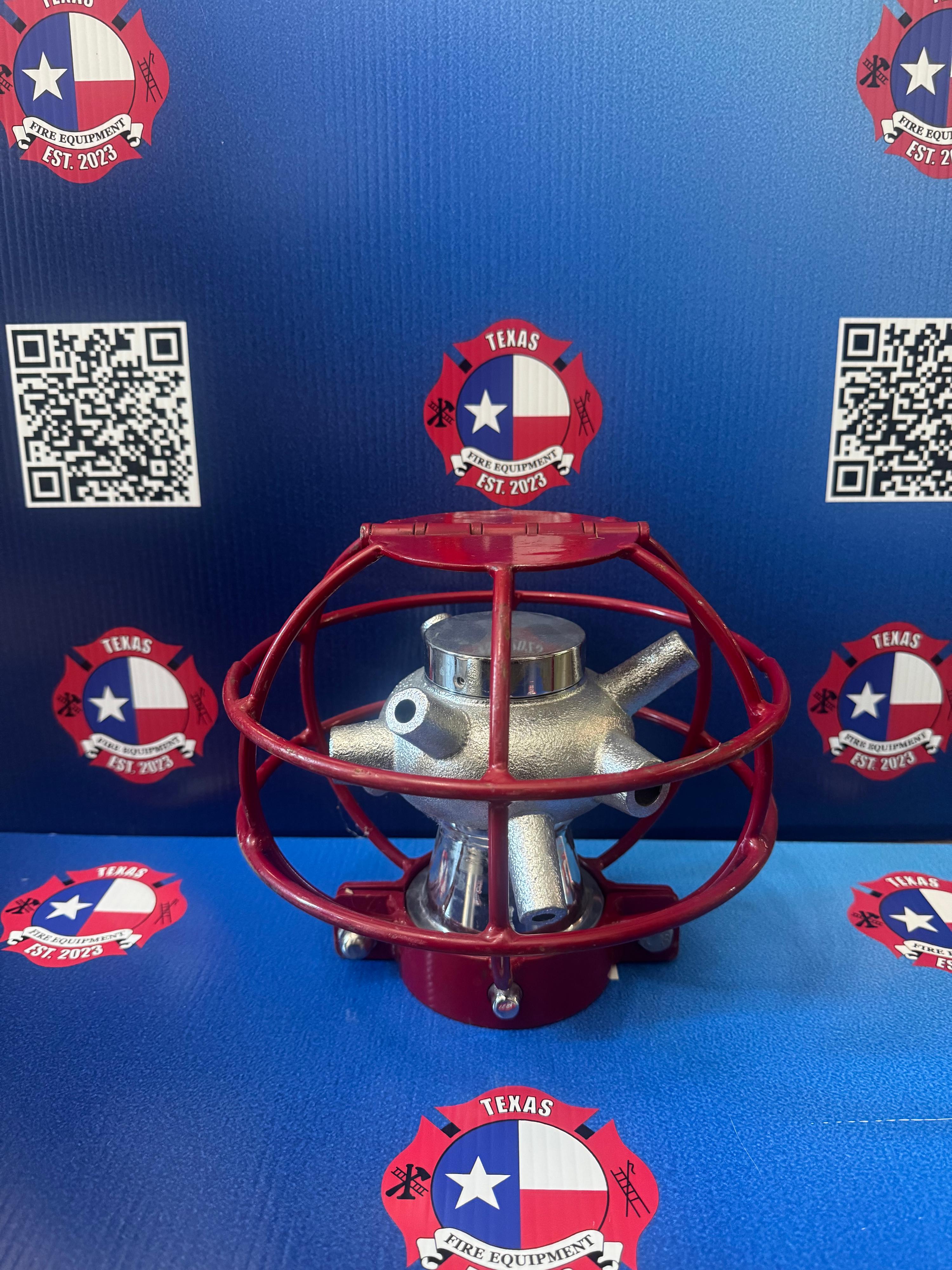2.5" NH cellar nozzle with cage - image 1