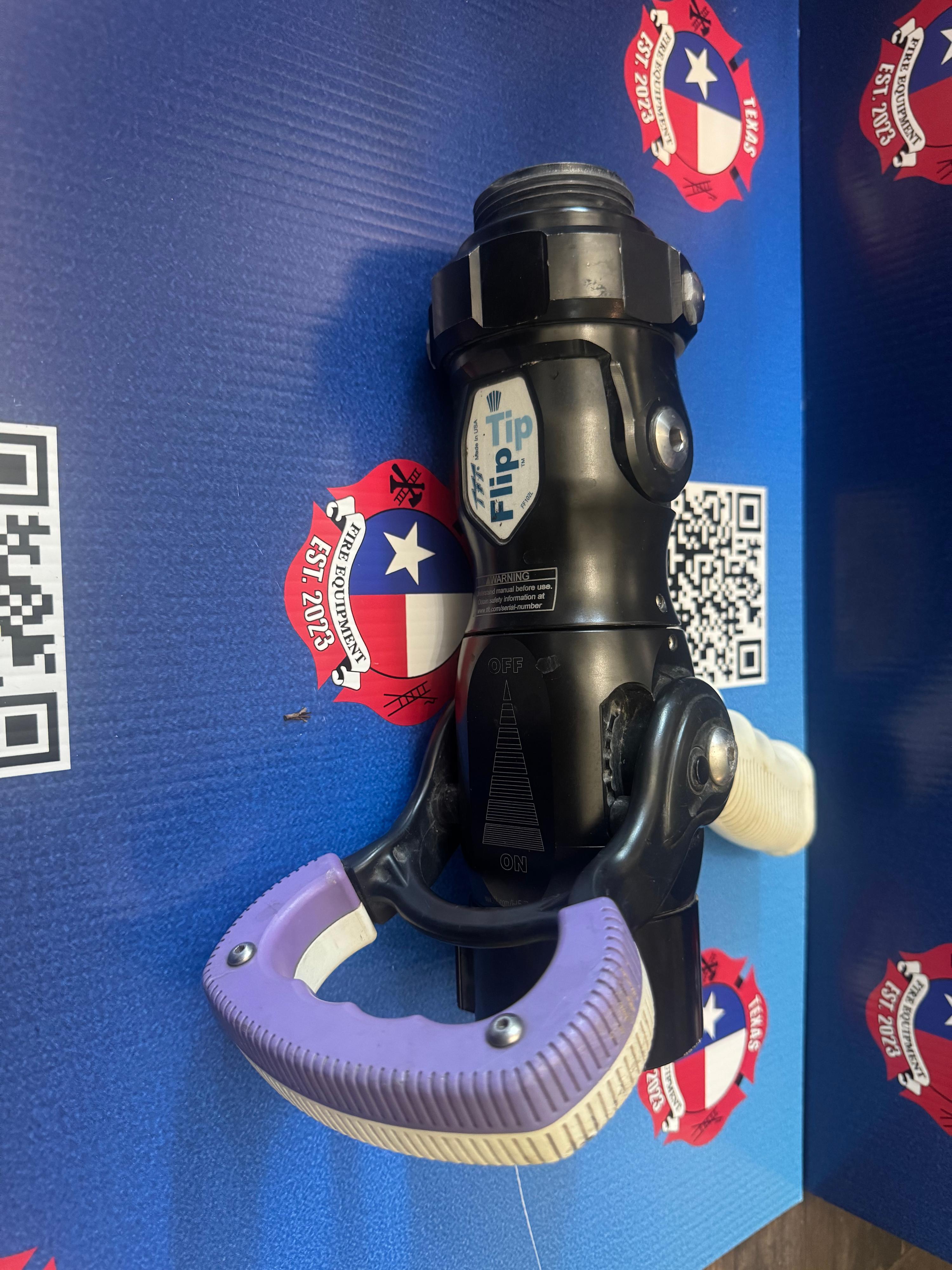 TFT 1.5” Flip Tip Nozzle - 150 GPM Fog & 1-1/8” Smooth Bore - image 6