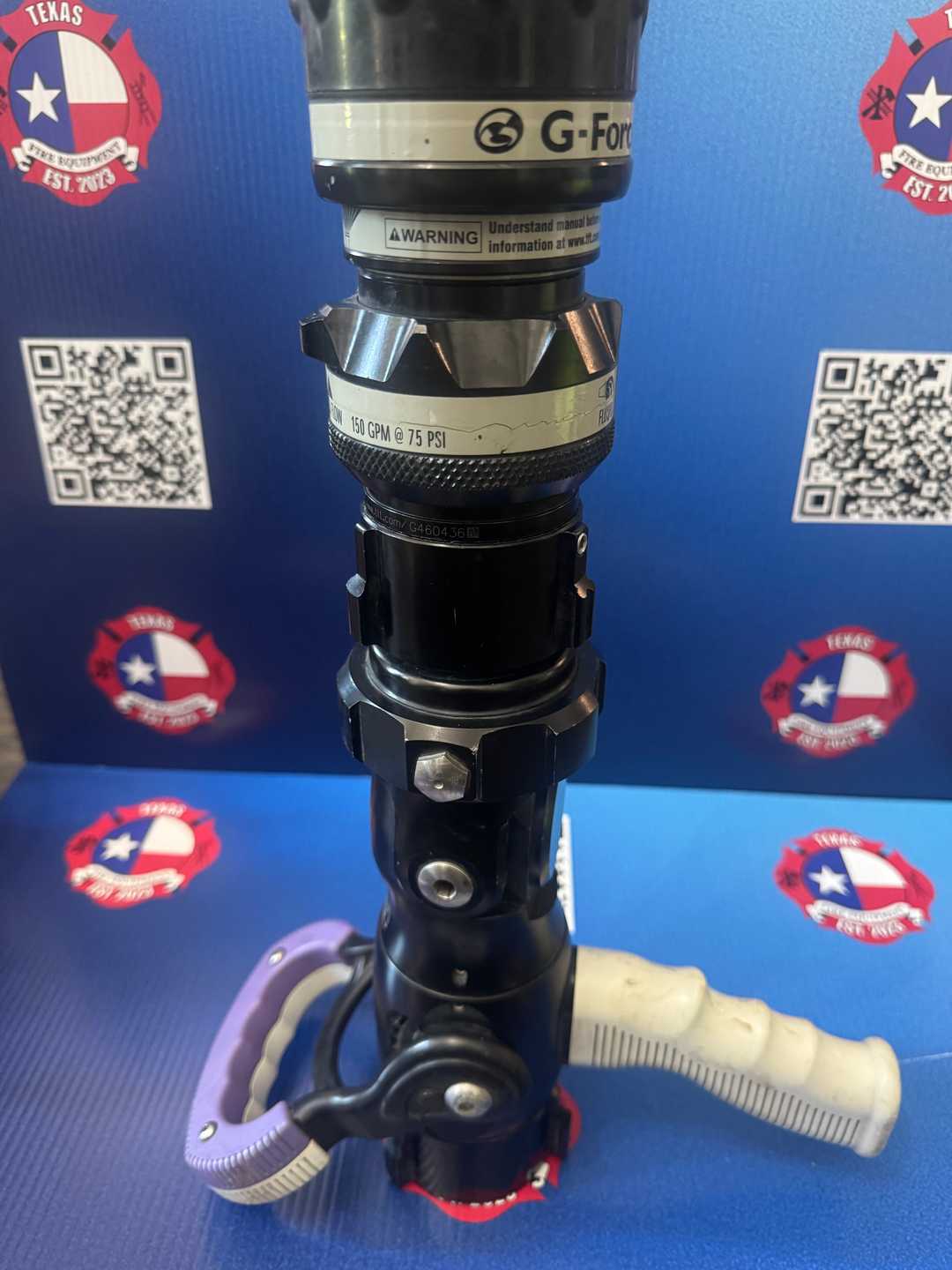TFT 1.5” Flip Tip Nozzle - 150 GPM Fog & 1-1/8” Smooth Bore
